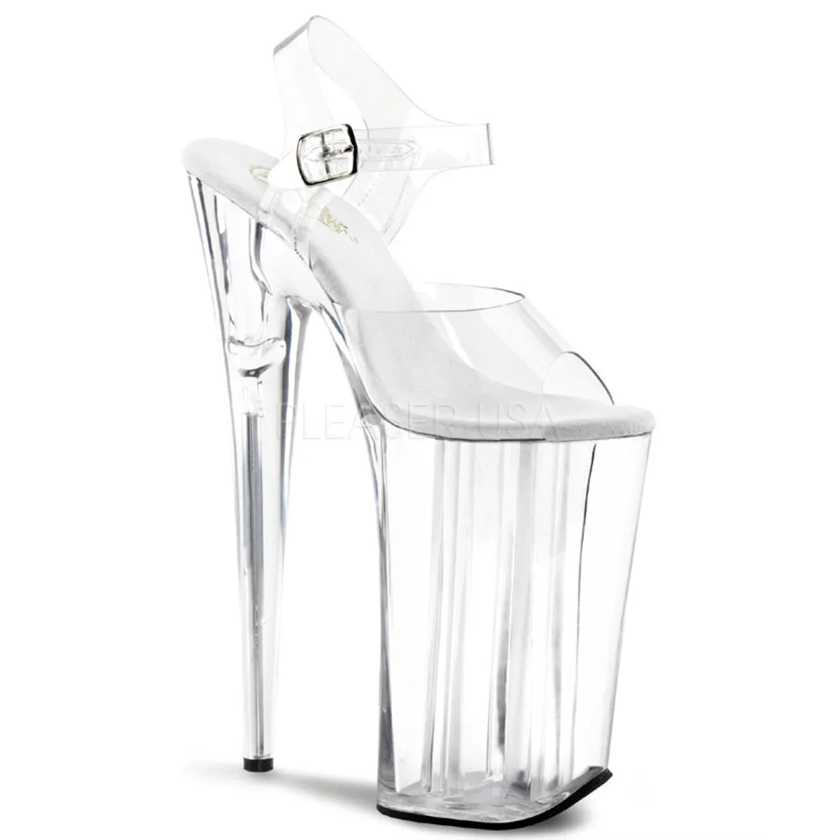 10 Inch Heel BEYOND-008 Clear