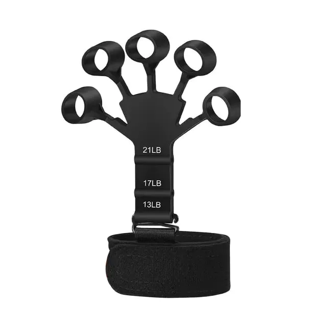 1pcs Silicone Gripster Grip Strengthener Finger Stretcher Hand Grip Trainer Gym Fitness Training And Exercise Hand Strengthene