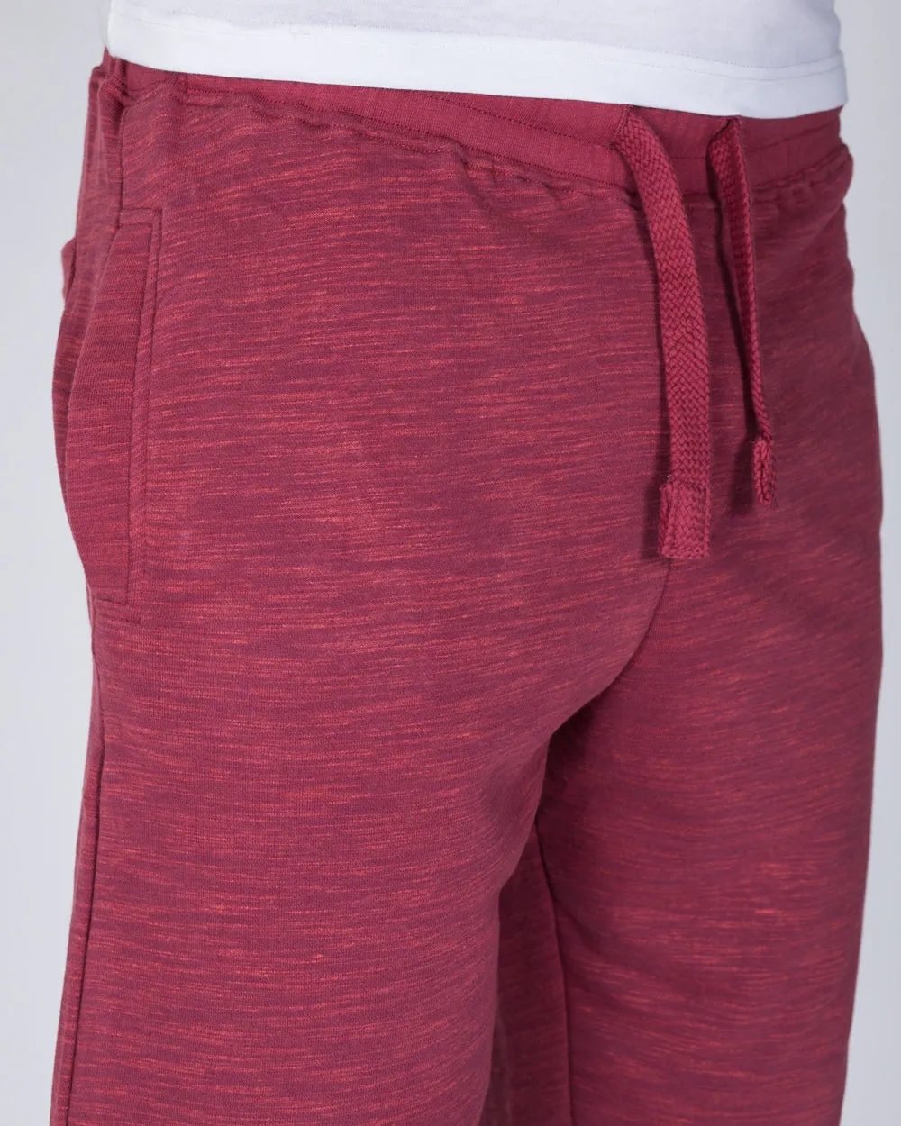 2t Tall Sweat Shorts (burgundy marl)