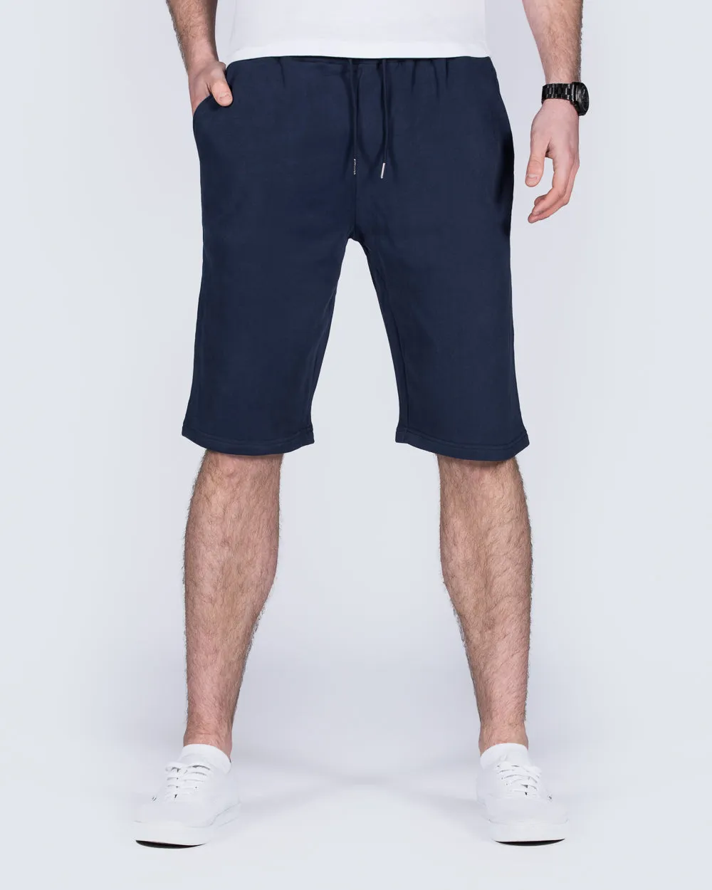 2t Theo Tall Sweat Shorts (navy)