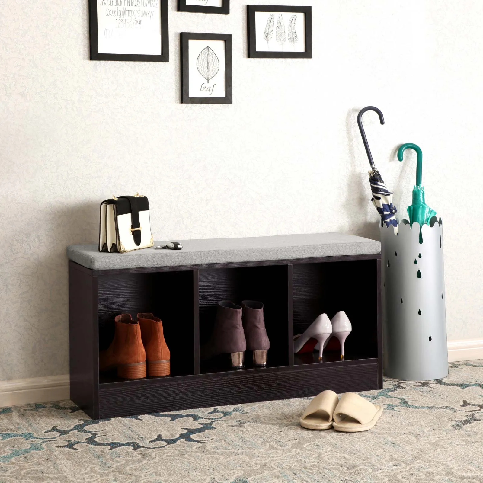 3 Cubes Storage Bench