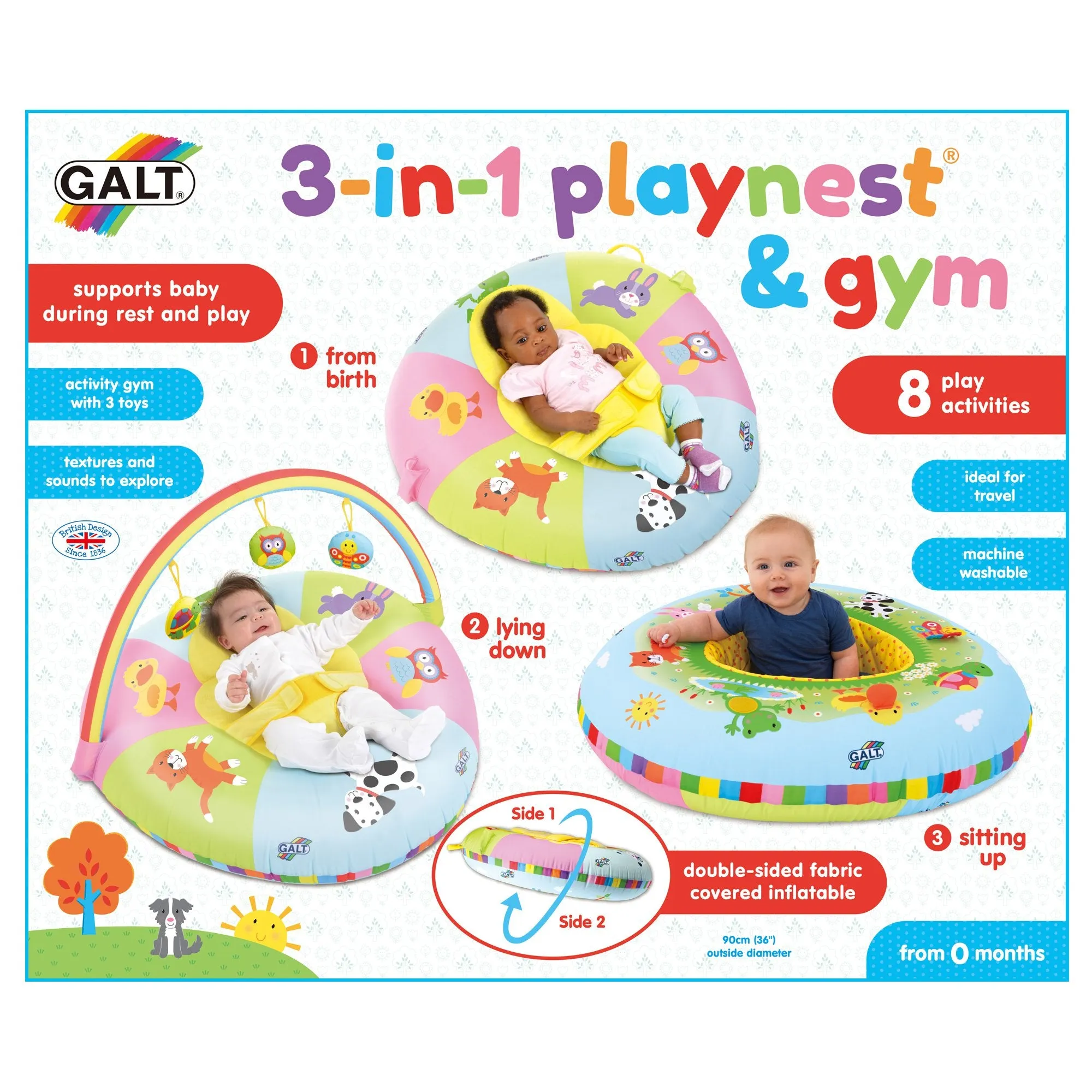 3-in-1 Playnest ® & Gym