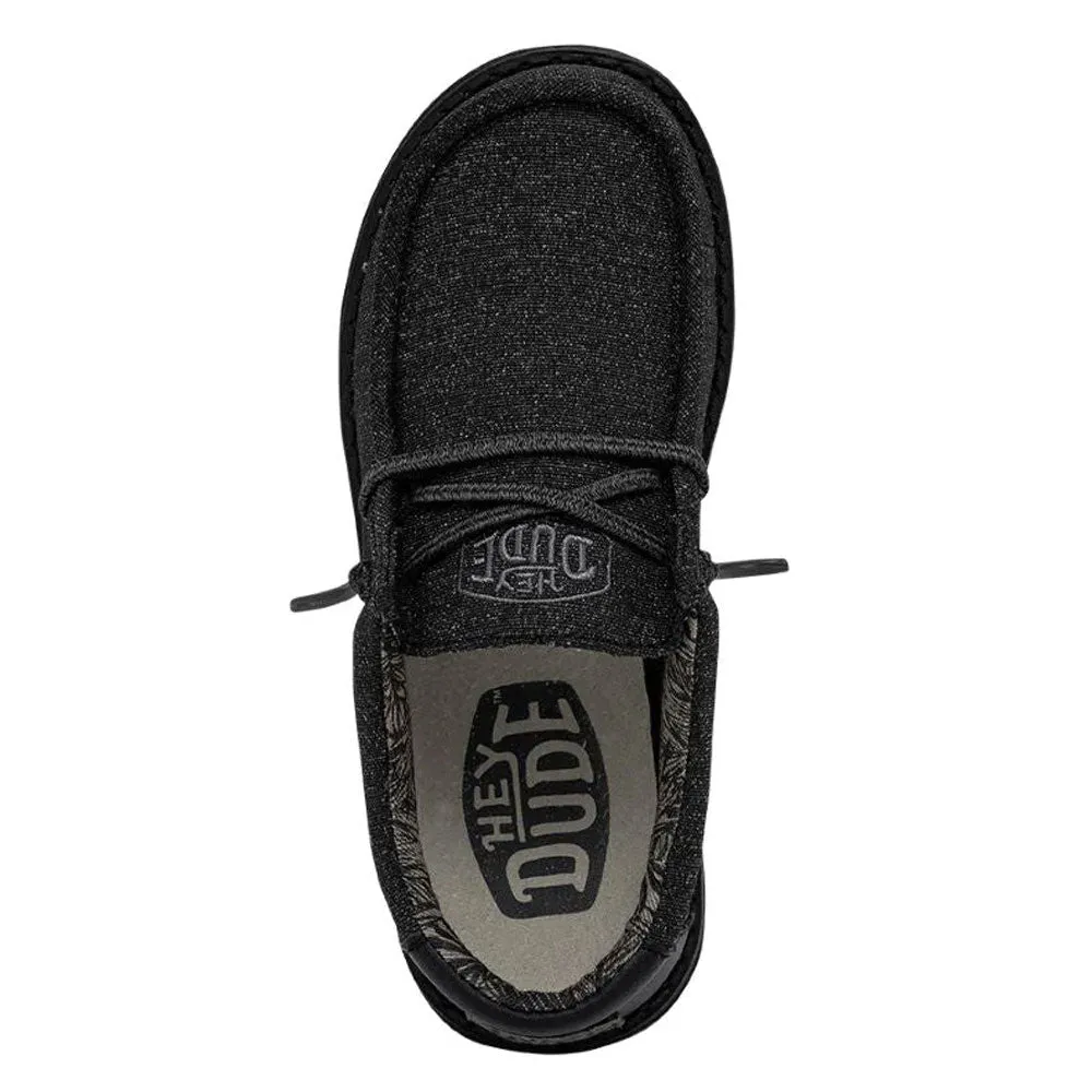 40041-001 Hey Dude Wally Youth - Basic Black