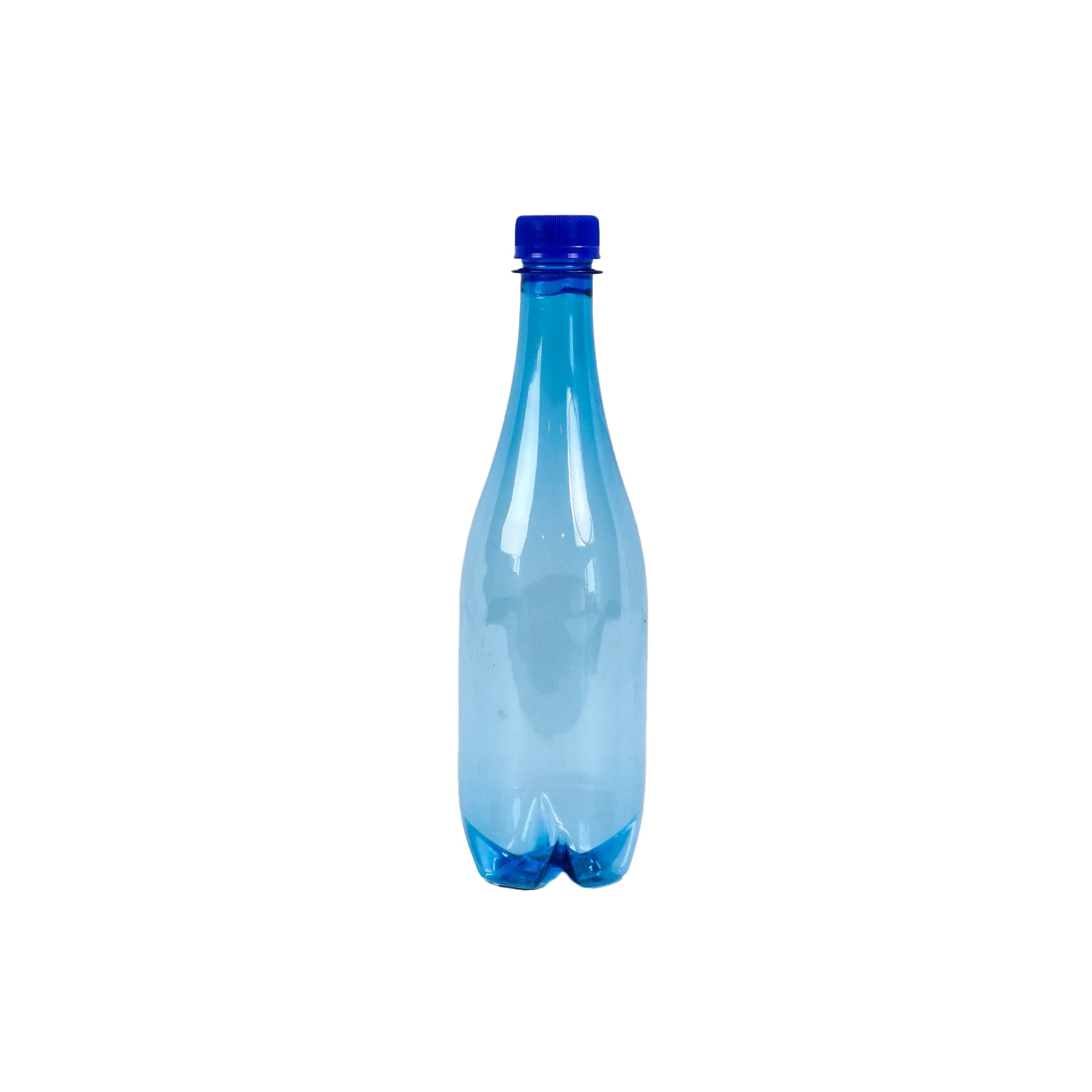 500ml PET Plastic Teardrop Water Bottle Blue BOT126