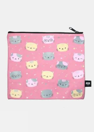 A  Large Canvas Bag - Cats