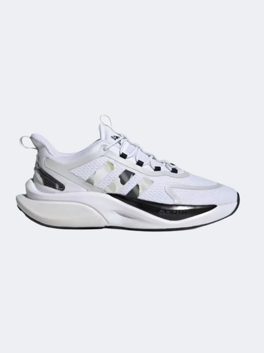 Adidas Alphabounce Men Sportswear Shoes White/Black/Grey