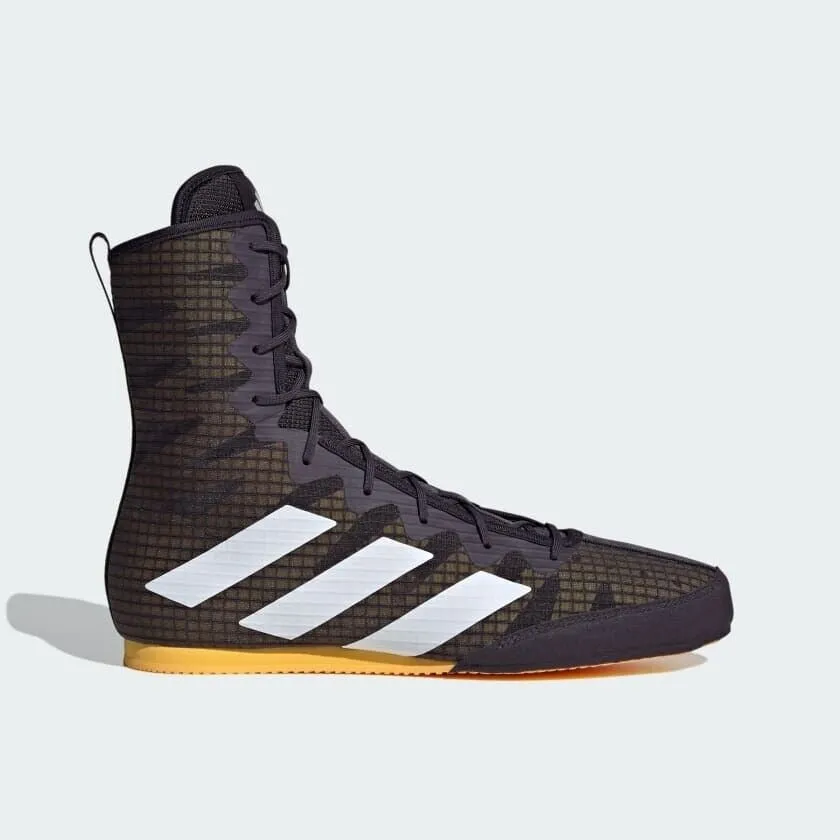 adidas Box Hog 4 Boxing Boots Aurora Black & Gold