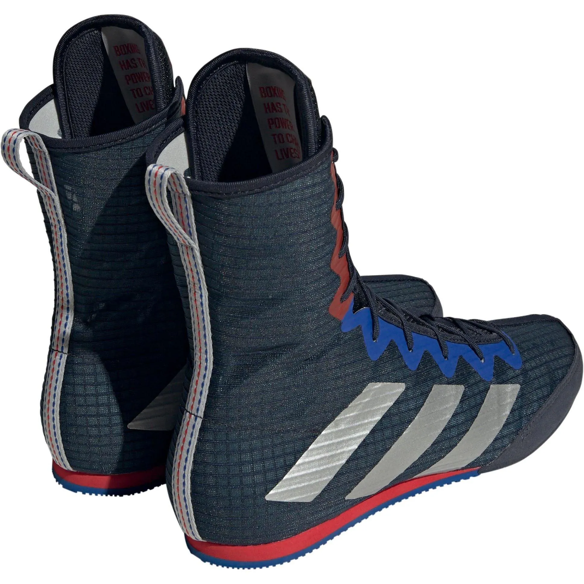 adidas Box Hog 4 Mens Boxing Shoes - Navy