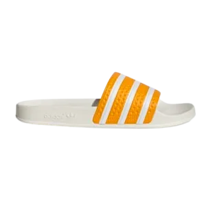 Adidas Men's Adilette Slides - Team College Gold / Cloud White / Off White