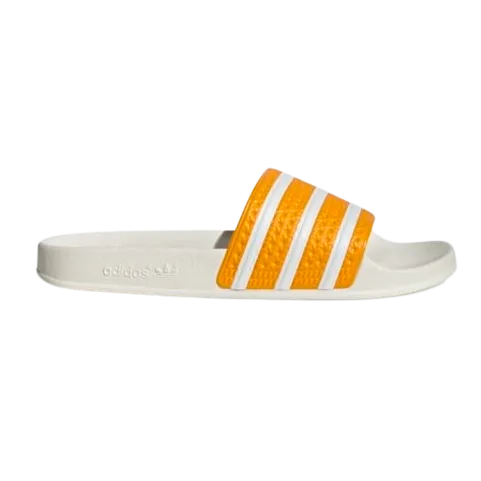 Adidas Men's Adilette Slides - Team College Gold / Cloud White / Off White