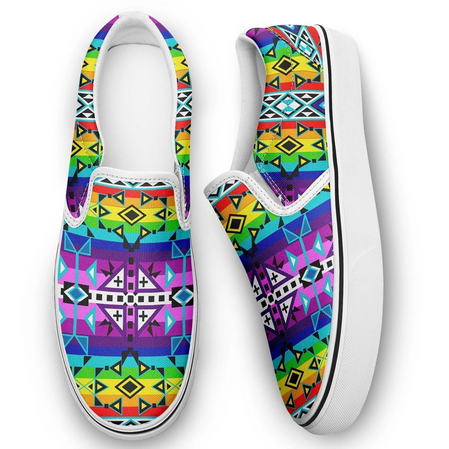 After the Rain Otoyimm Kid's Canvas Slip On Shoes