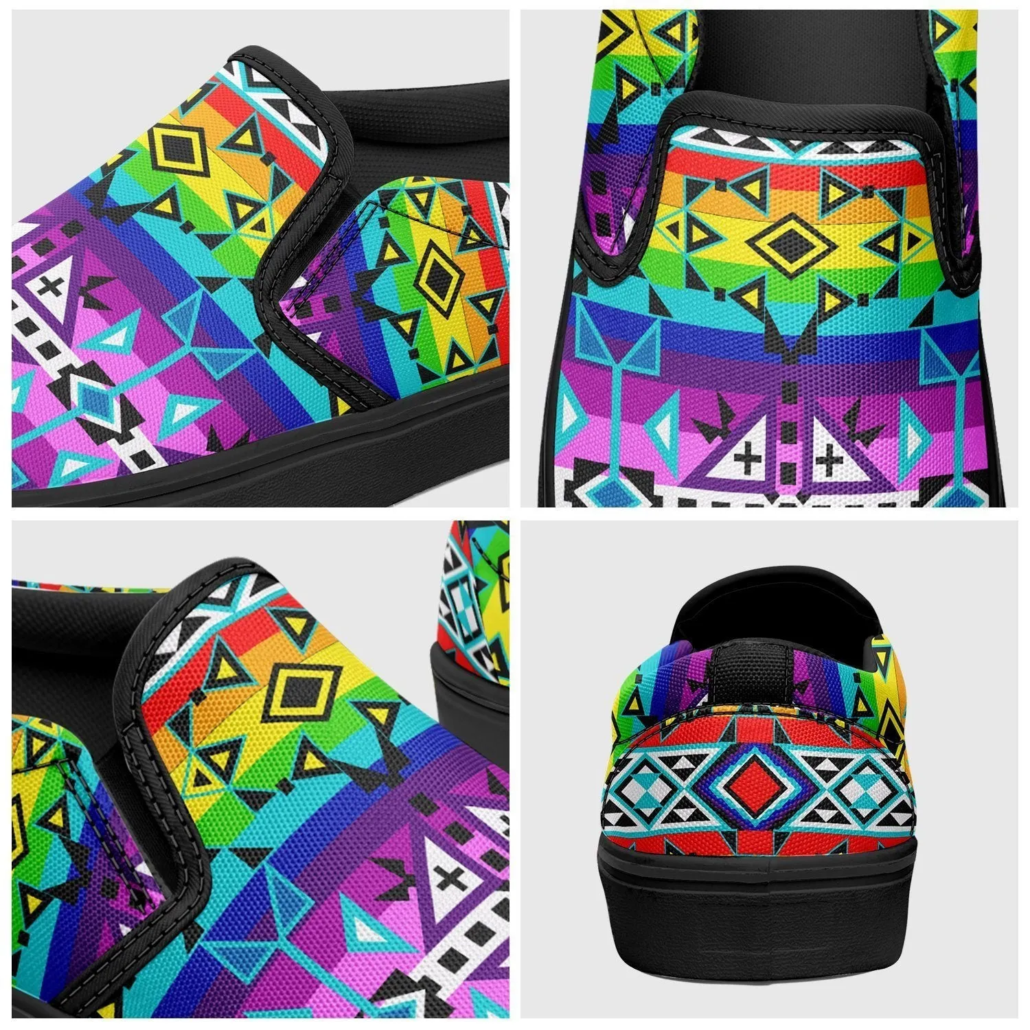 After the Rain Otoyimm Kid's Canvas Slip On Shoes