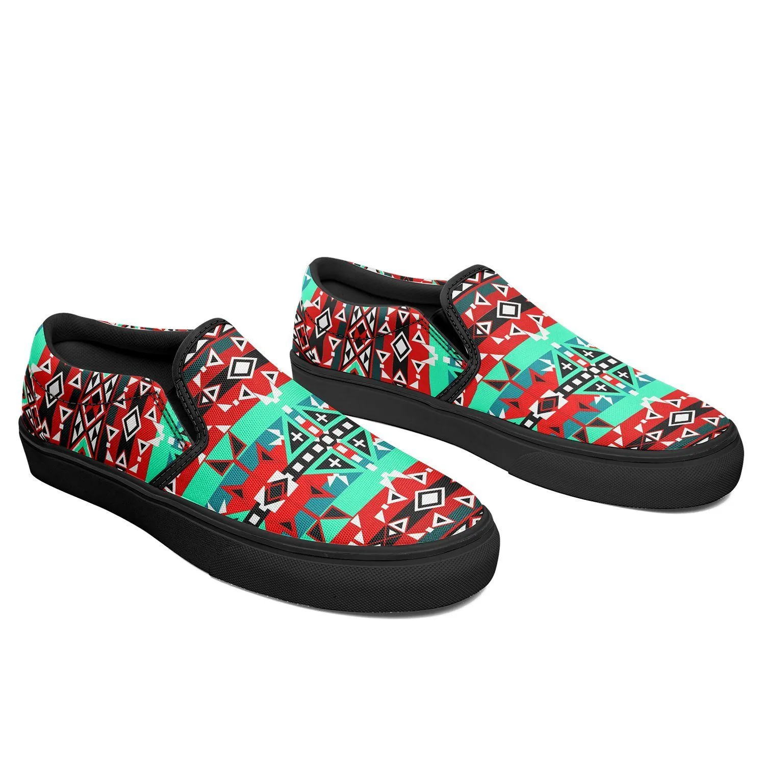 After the Southwest Rain Otoyimm Kid's Canvas Slip On Shoes