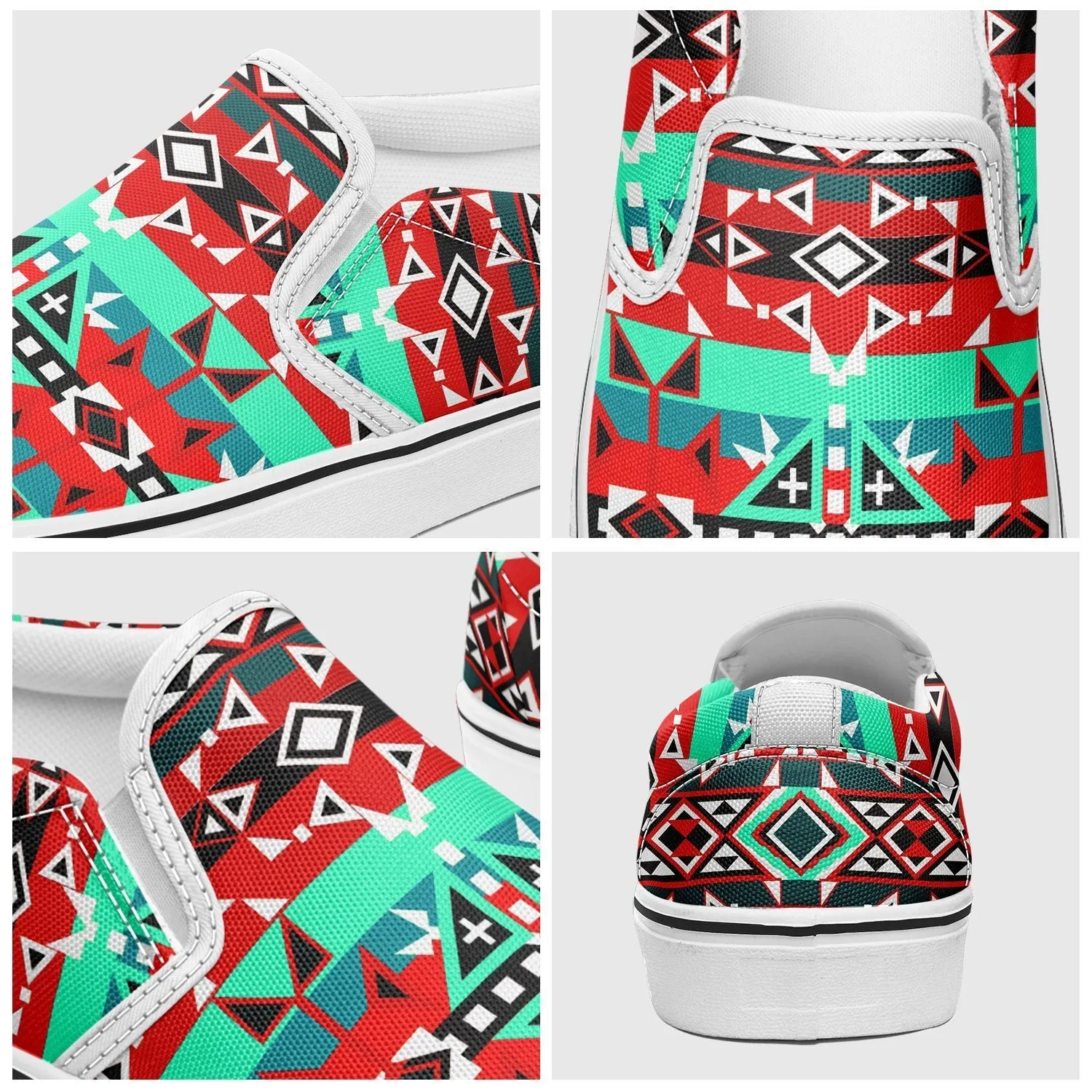 After the Southwest Rain Otoyimm Kid's Canvas Slip On Shoes