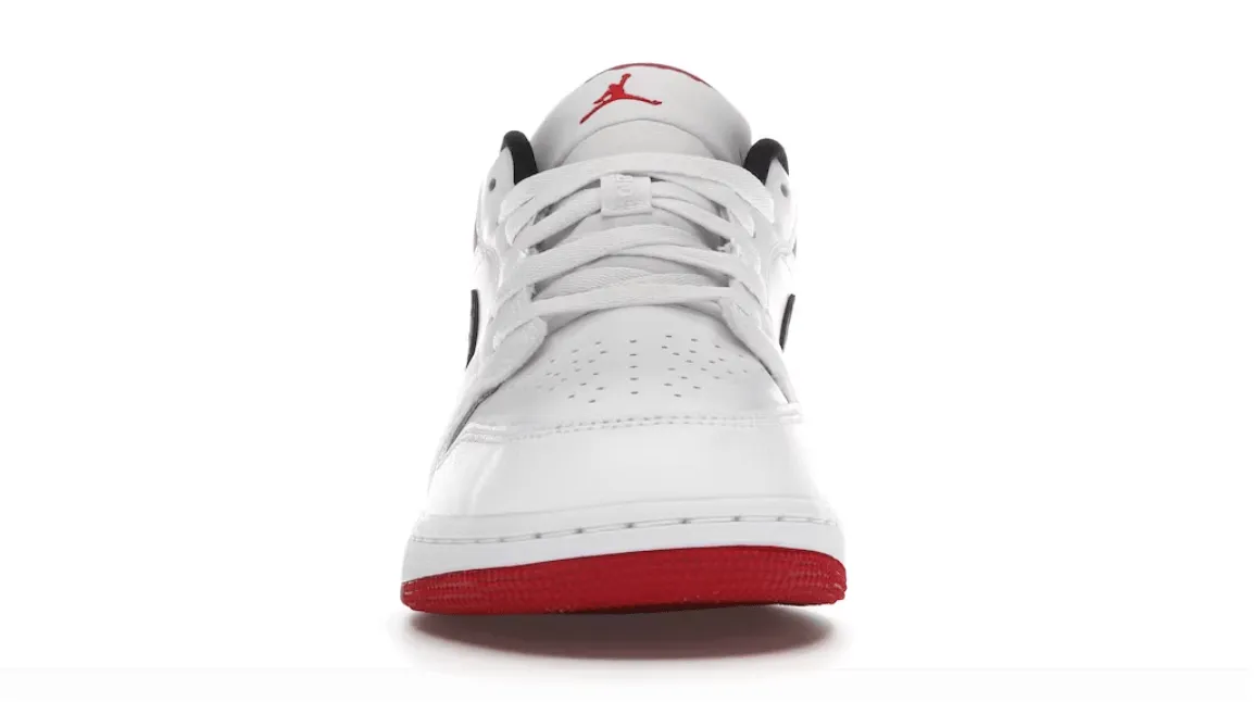 Air Jordan 1 Low White Gym Red (GS)