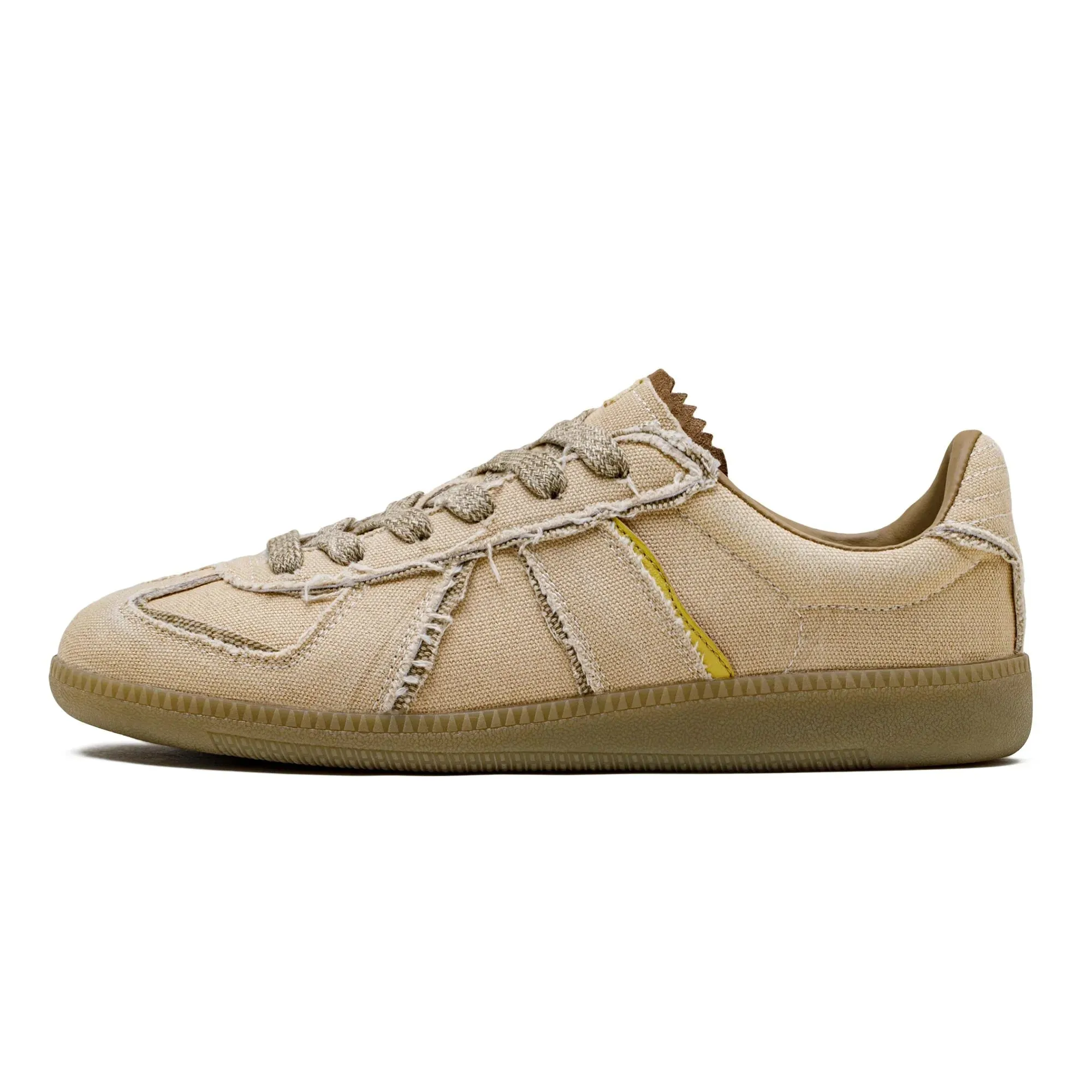 Amozae- Naegok Frayed Vintage Military Style Sneakers