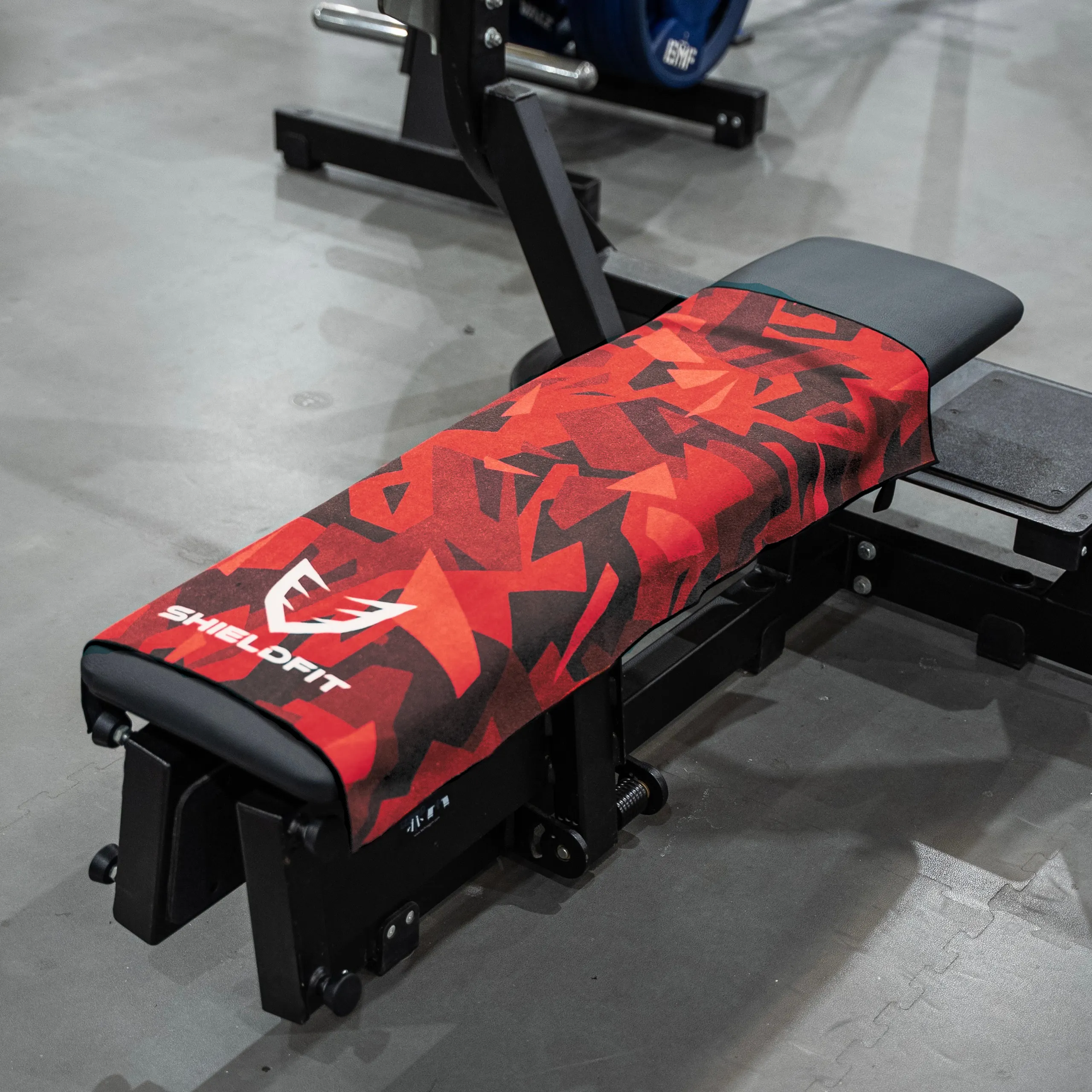 Antibacterial Gym Towel: Inferno Black