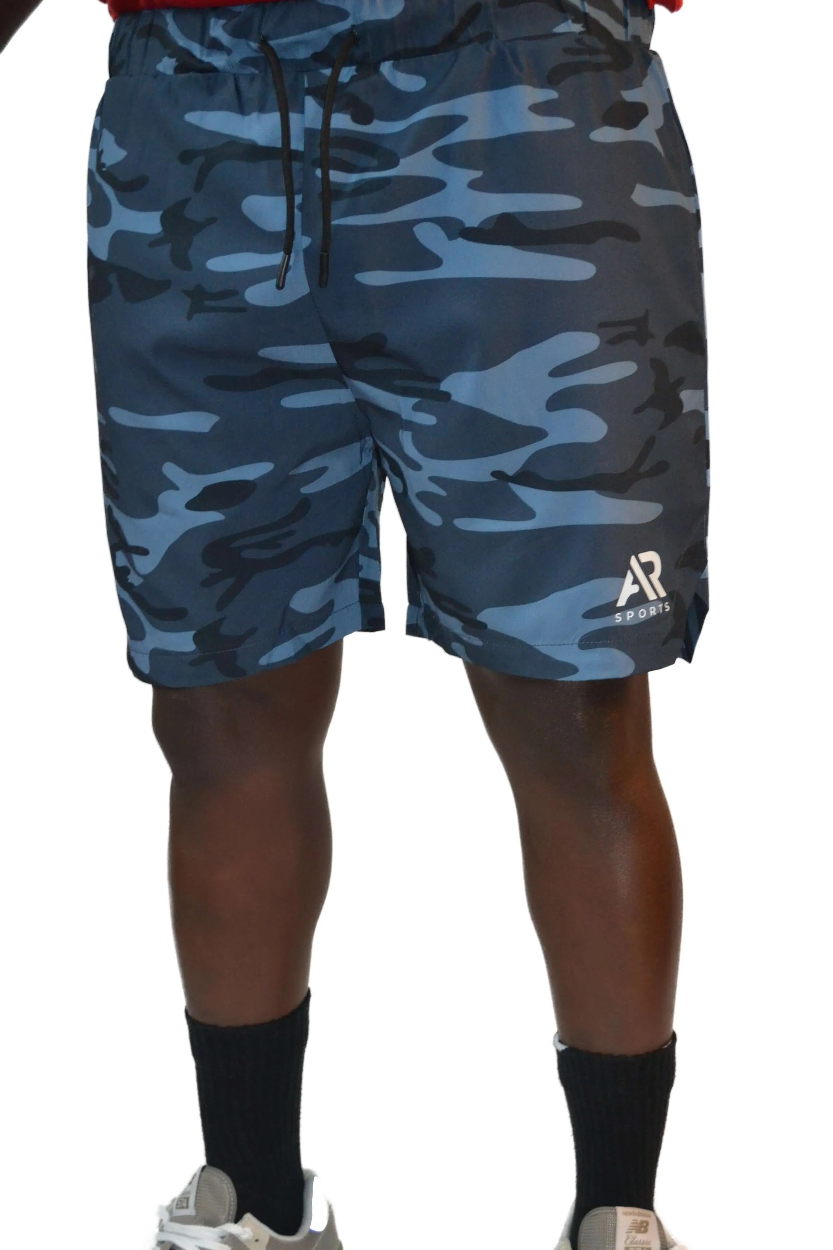 AR Sportswear Men's Gym Shorts With Compartments