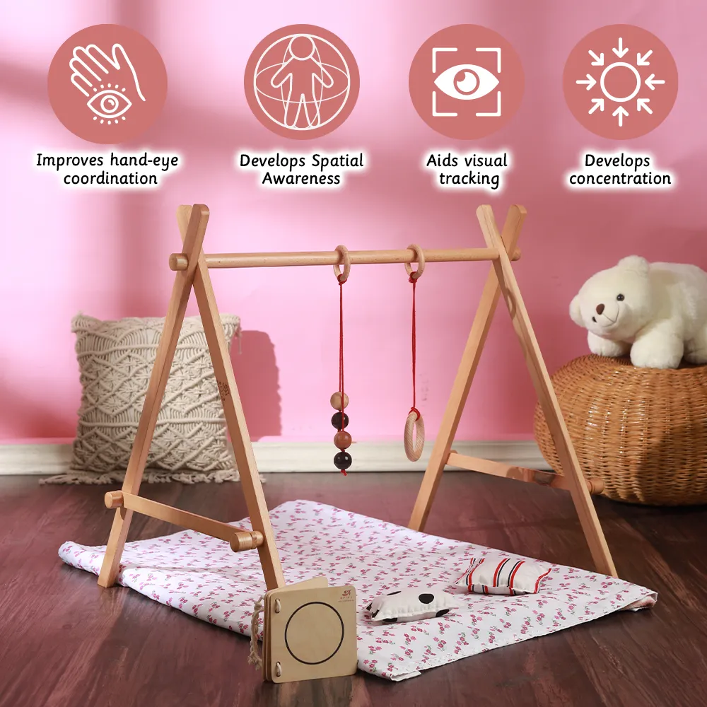 Ariro Toys Baby Floor Gym & Mobile