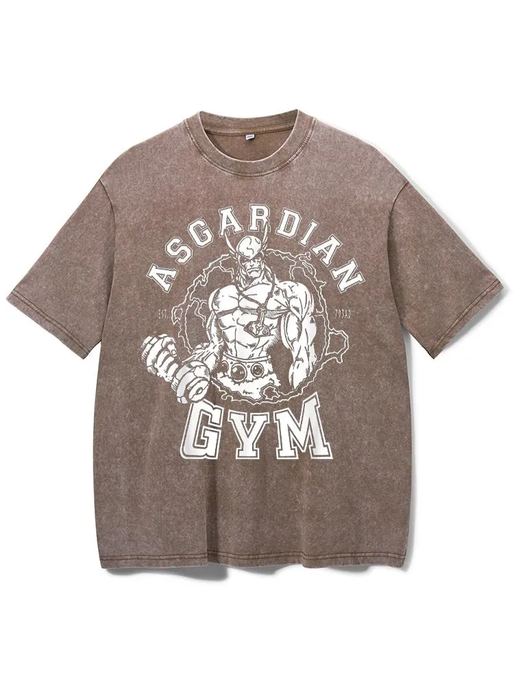 Asgardian Gym Washed Gym Shirt