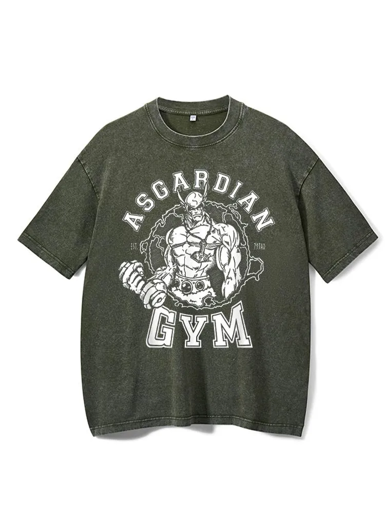 Asgardian Gym Washed Gym Shirt