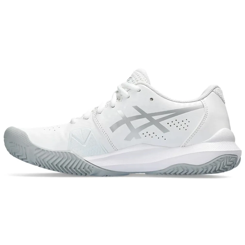 Asics Women's Gel Challenger 14 Padel Shoes White Pure Silver