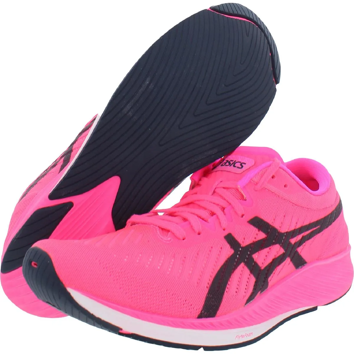 Asics Womens Metaracer Knit Gym Running Shoes