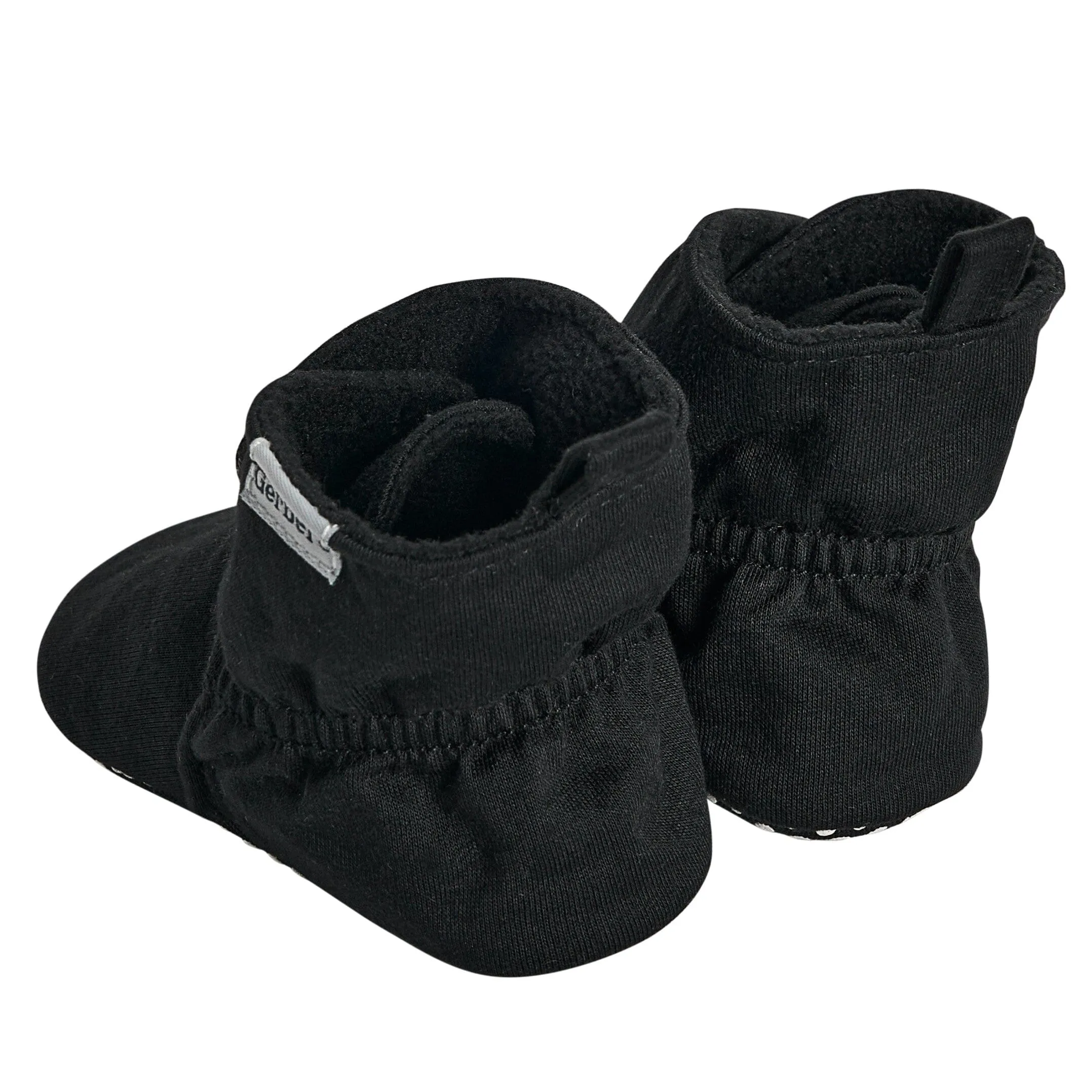 Baby Neutral Black Soft Booties