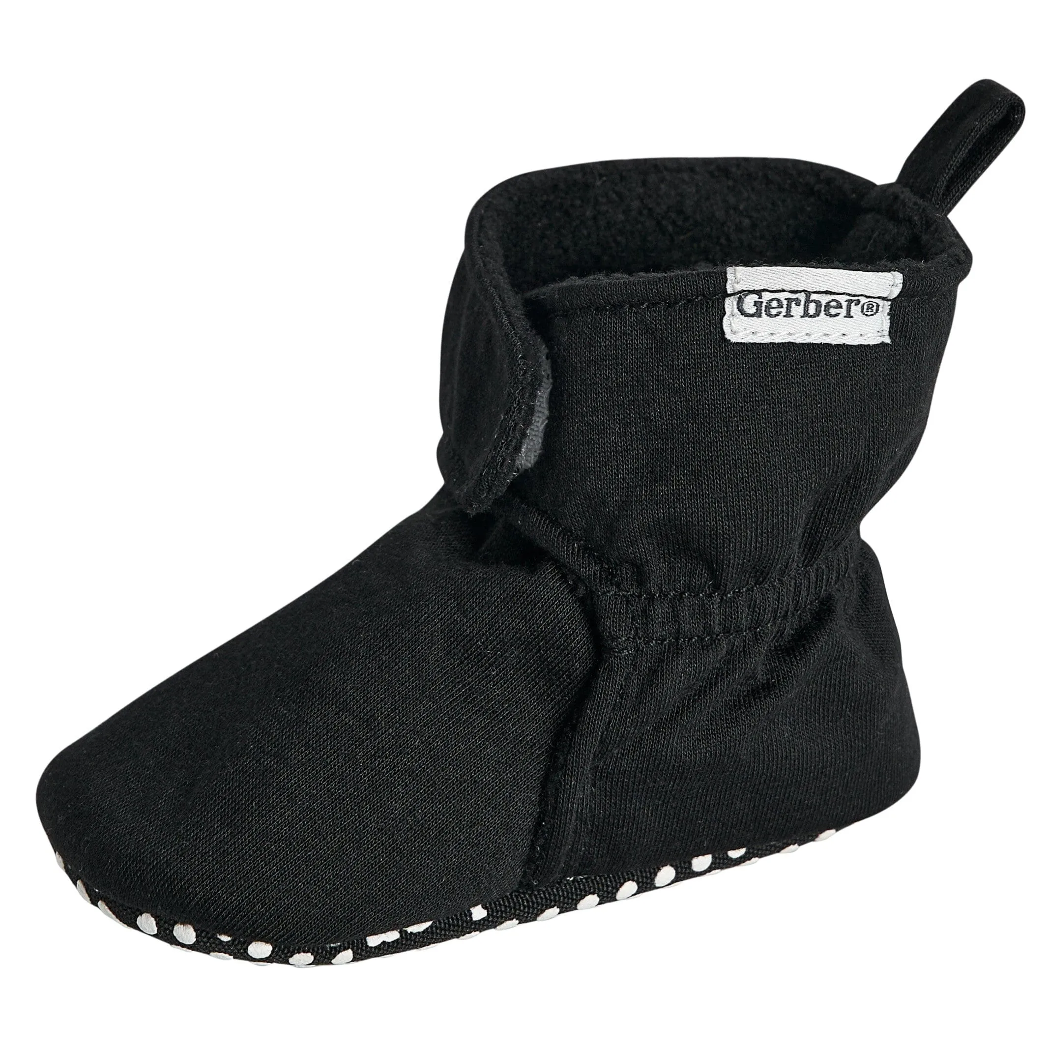 Baby Neutral Black Soft Booties