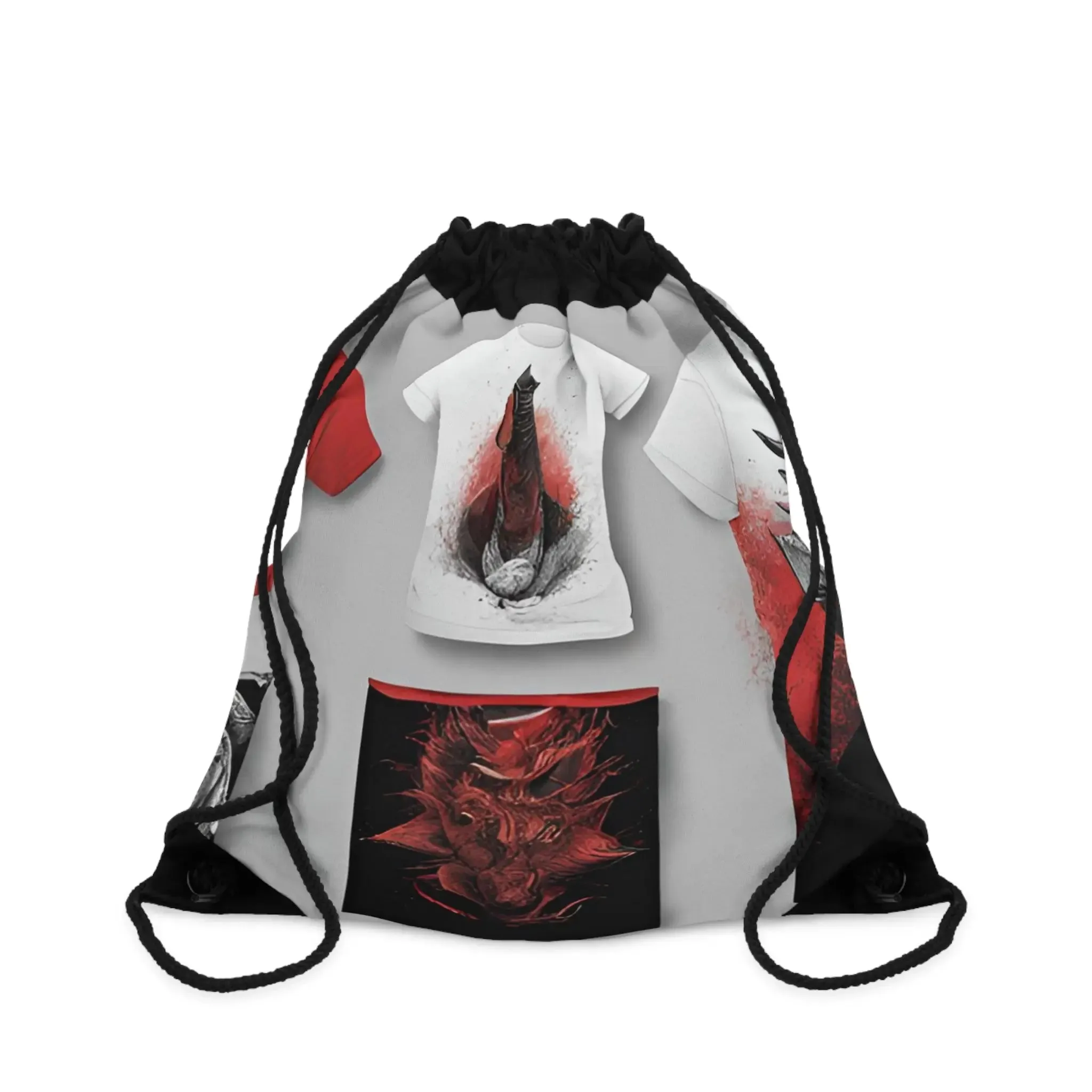 Bag Graphic Art Drawstring