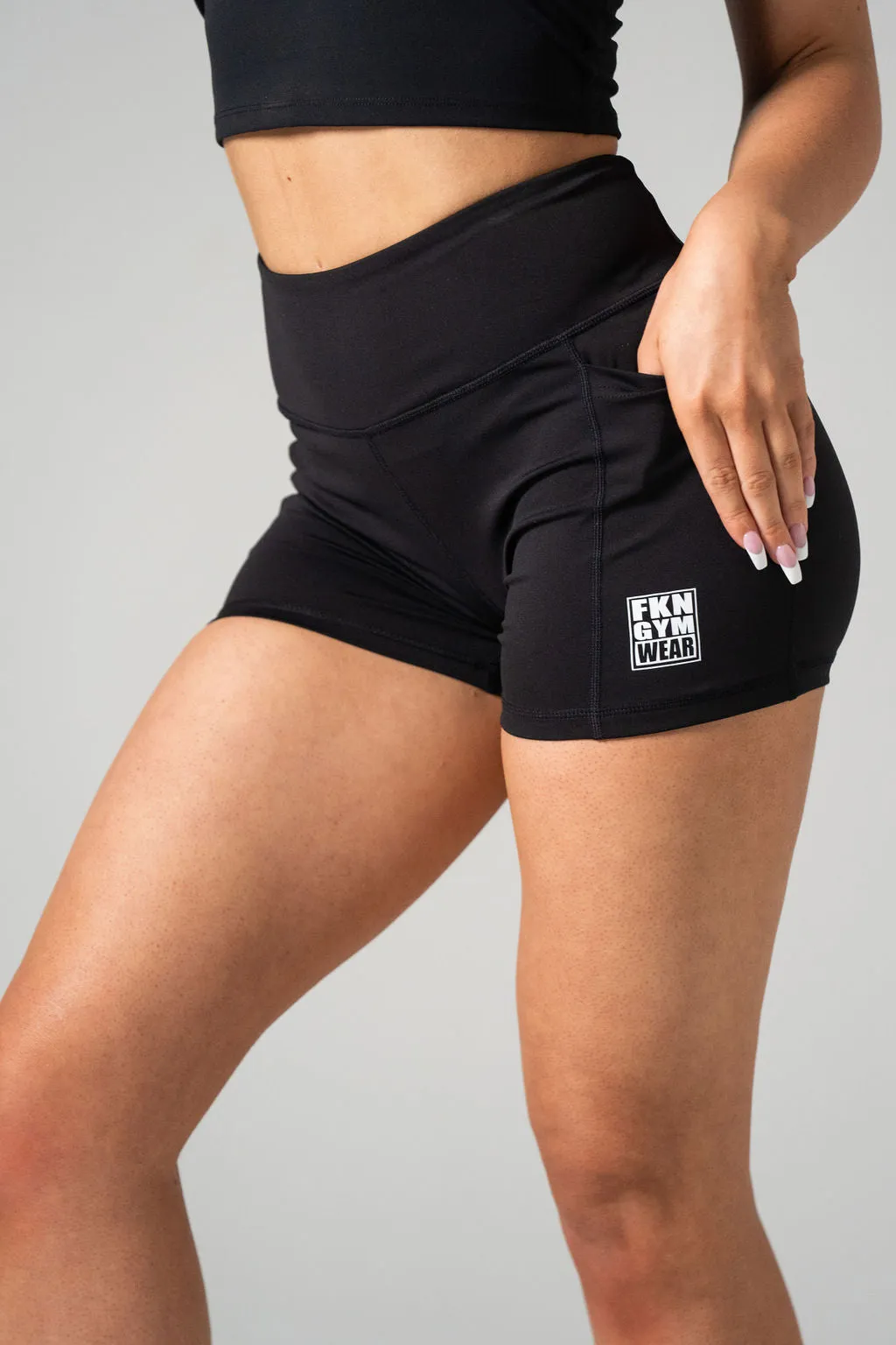 Bandit | Pocket Gym Shorts | Black