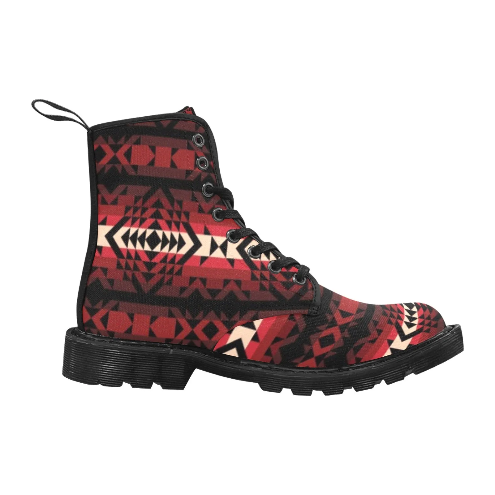 Black Rose Boots for Women (Black)