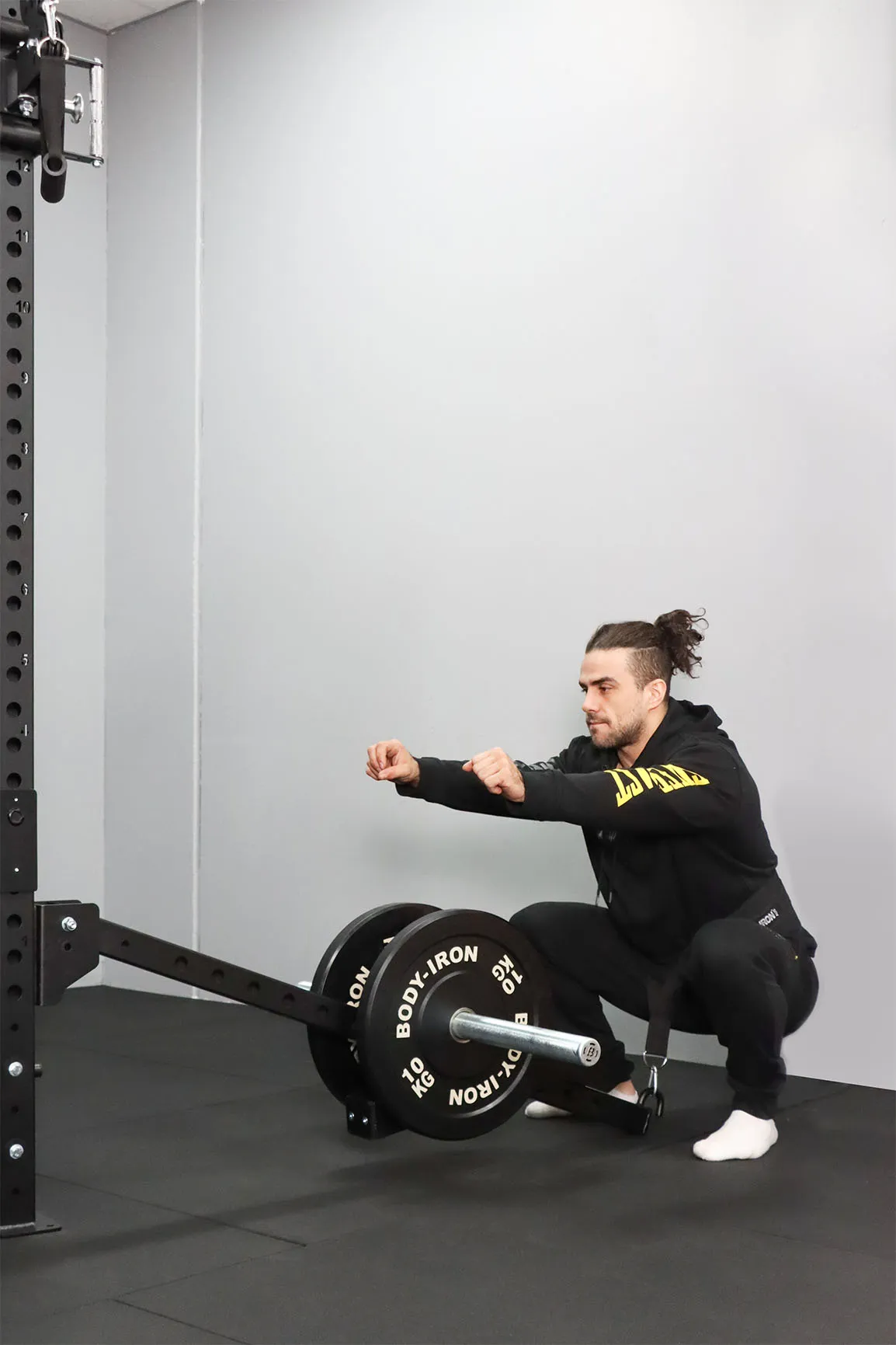 Body Iron Belt Squat Attachment