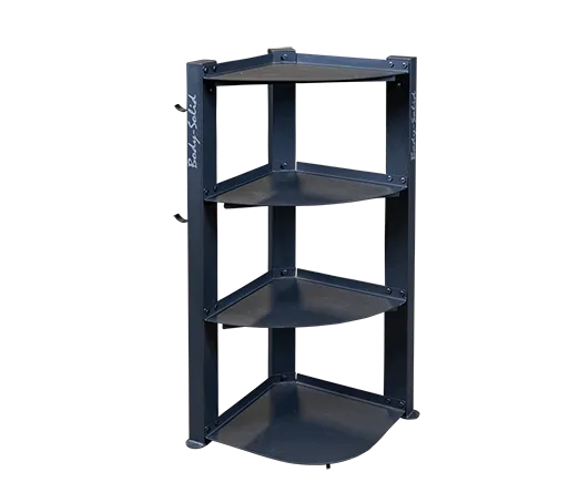 Body Solid Corner Accessory Rack