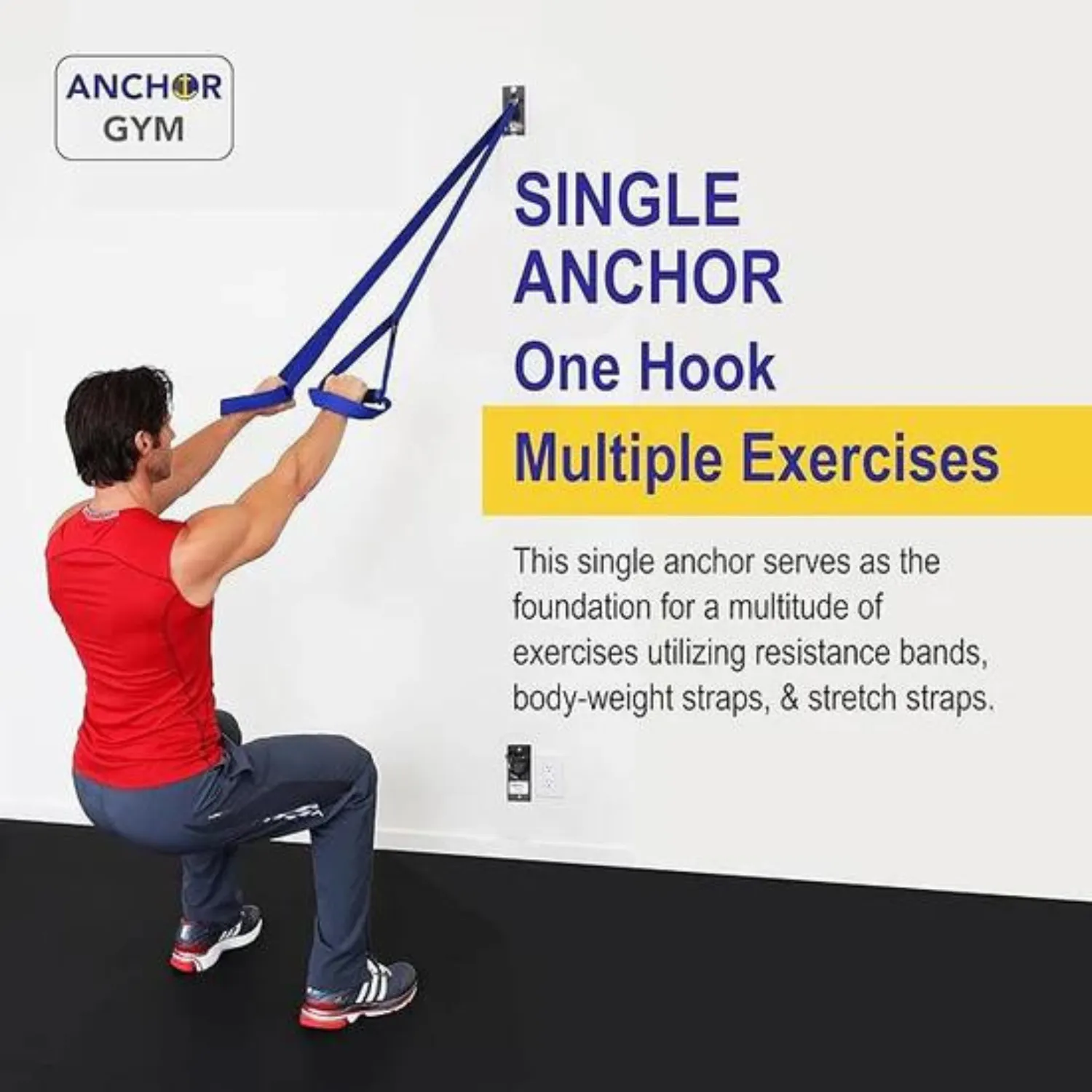 Body Weight Strap Bundle by Anchor Gym | Bodyweight Training Kit