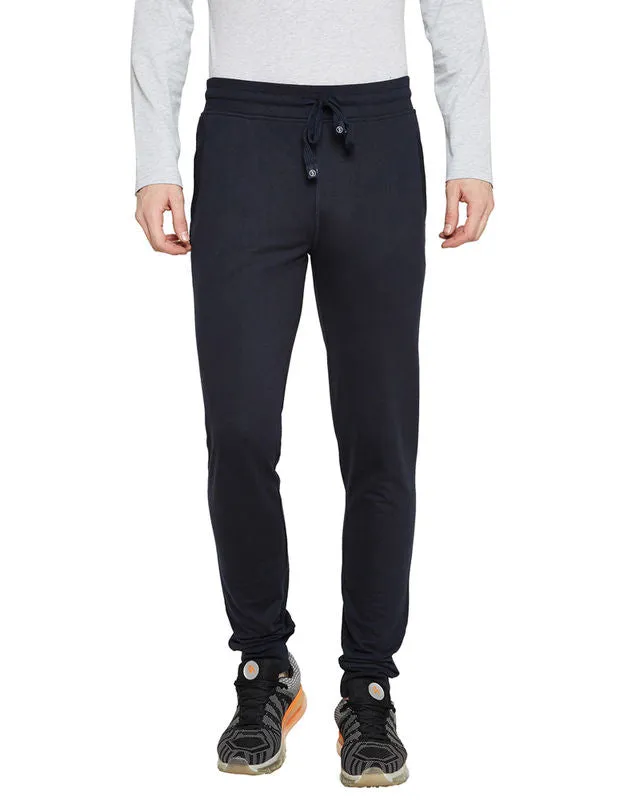 Bodyactive Navy Track Pant-L12-NAVY