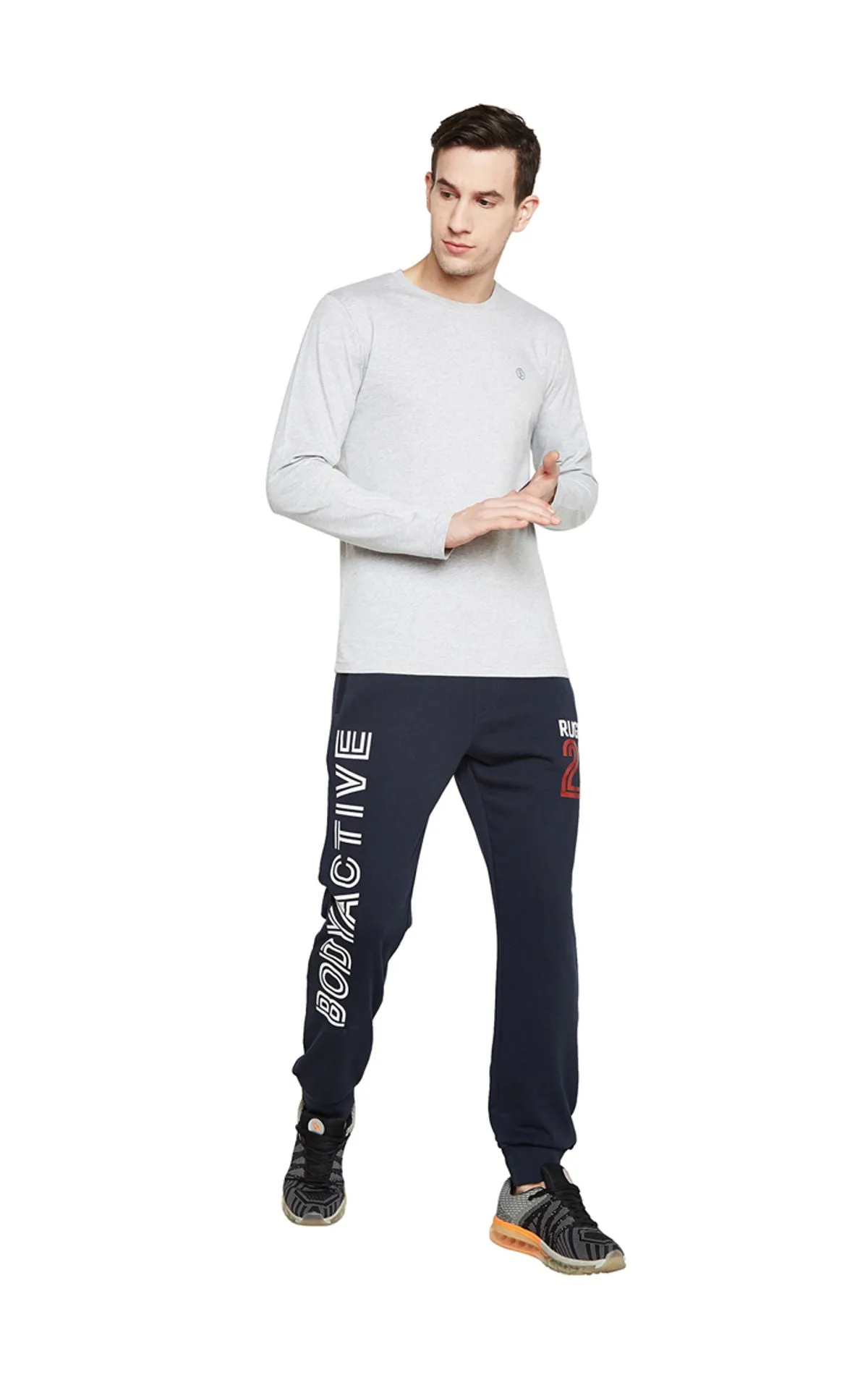 Bodyactive Track Pant-L9-NAVY