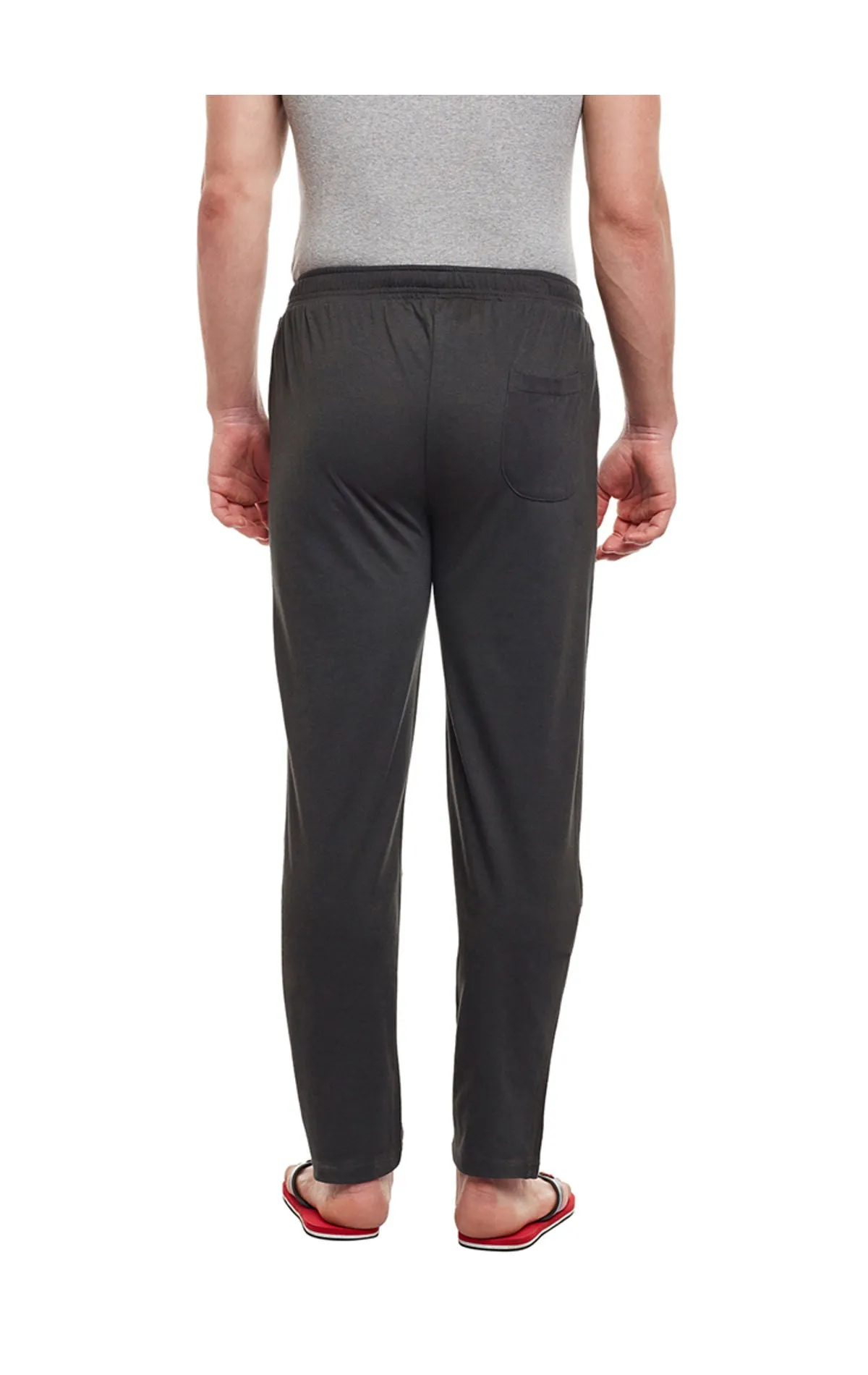 Bodyactive Track Pant with Zipper pocket-L7-BGRN