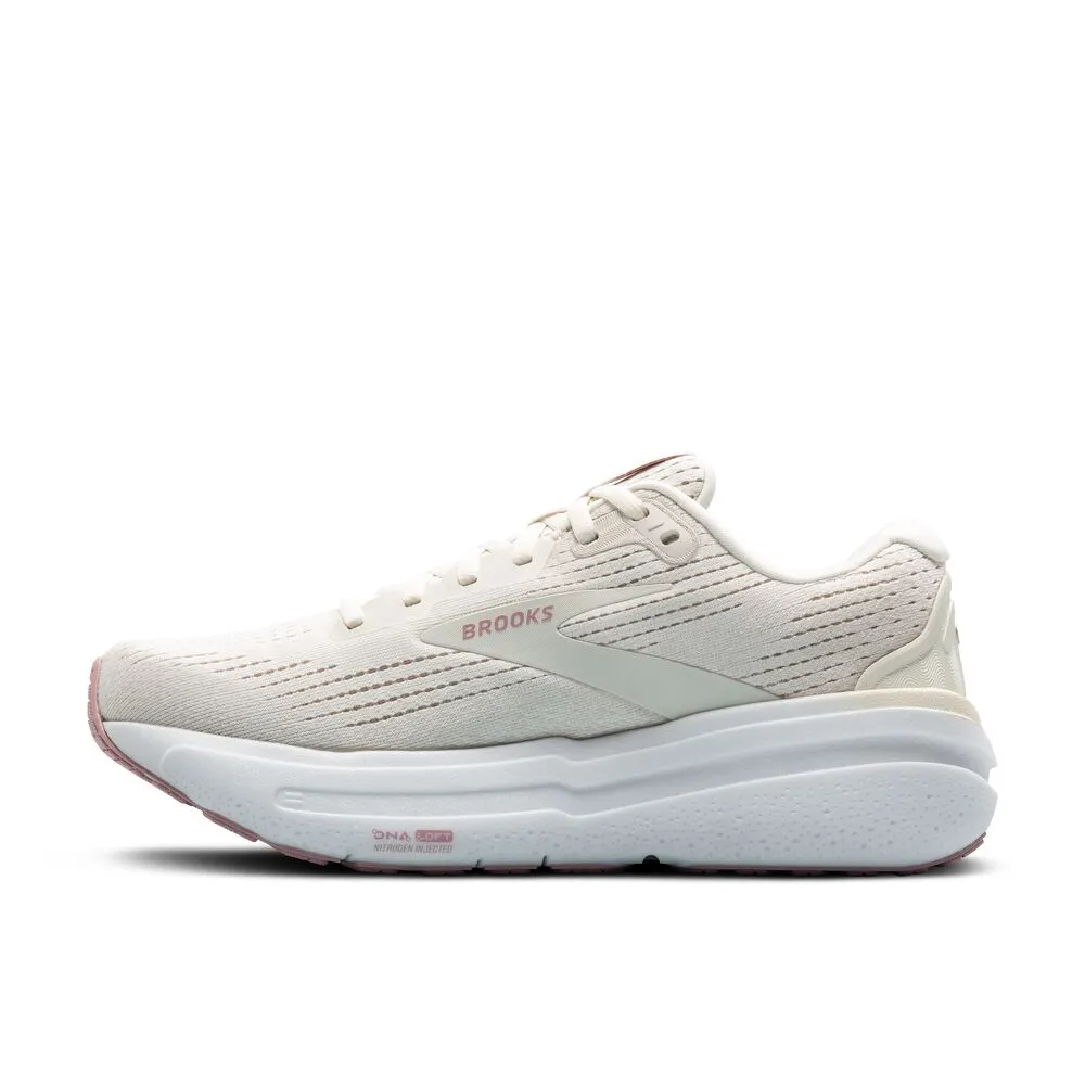 Brooks Ghost Max 2 (Womens) - Coconut Milk/Gray/Zephyr