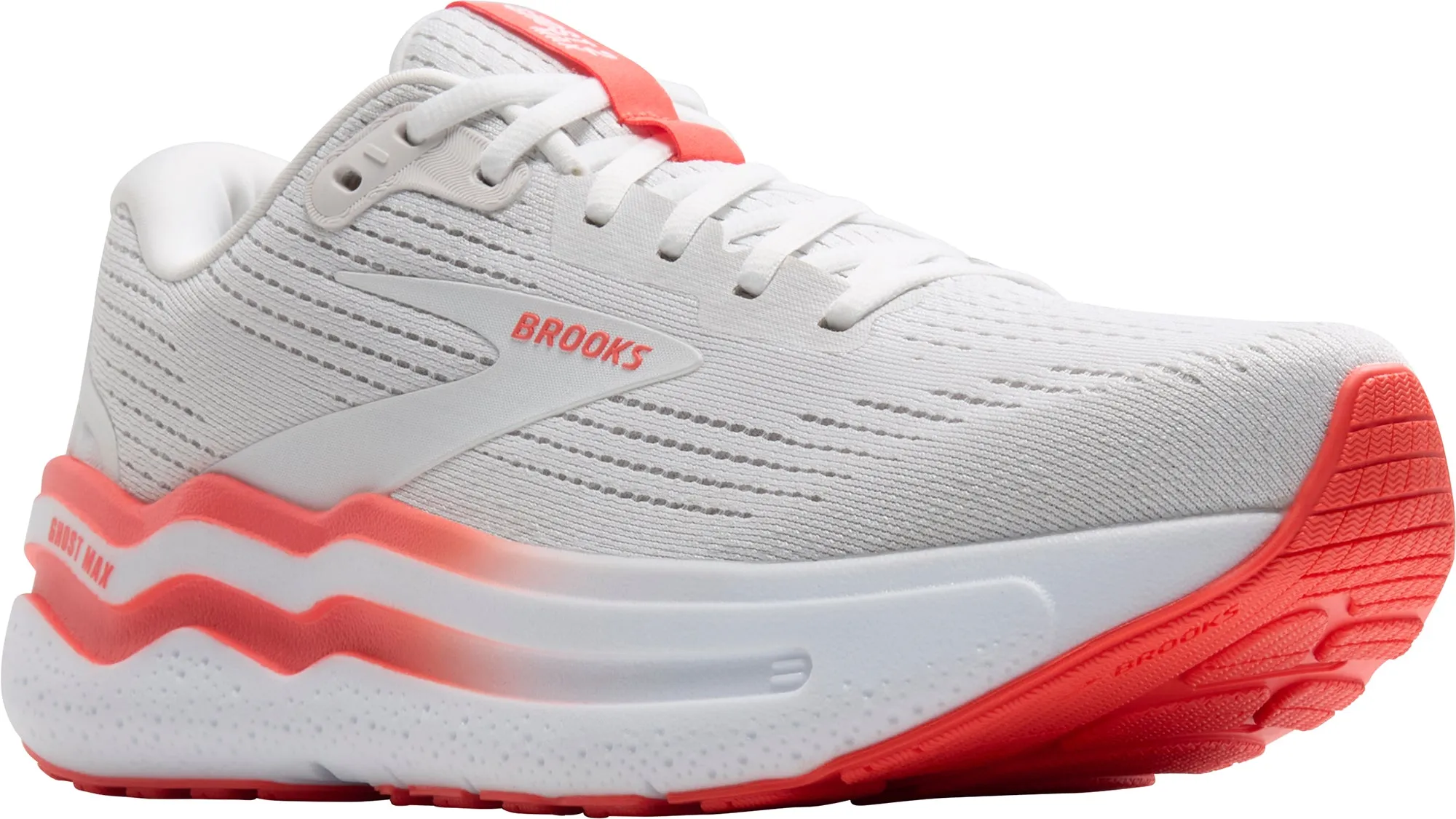 Brooks Ghost Max 2 Womens Running Shoes - White