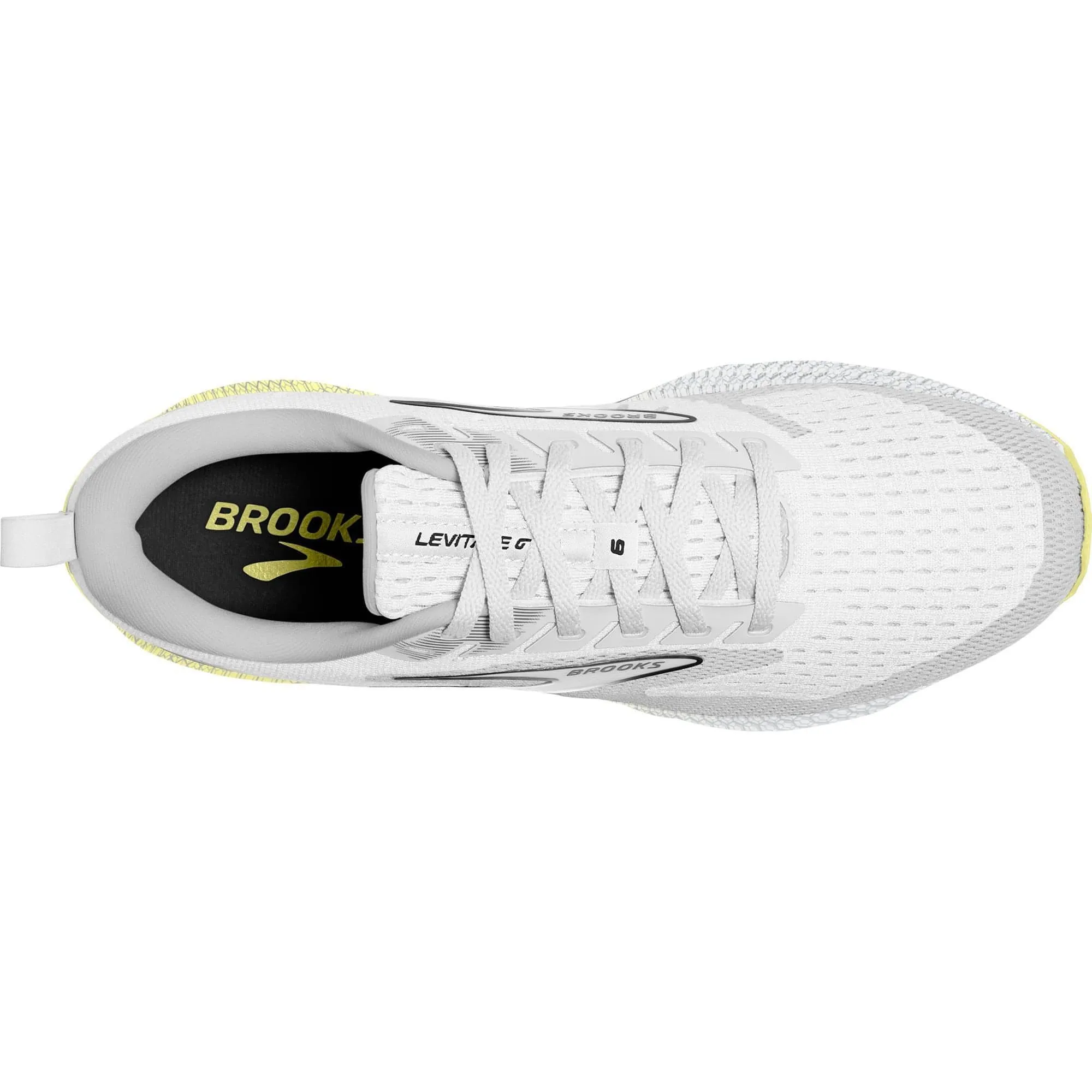 Brooks Levitate GTS 6 Womens Running Shoes - White