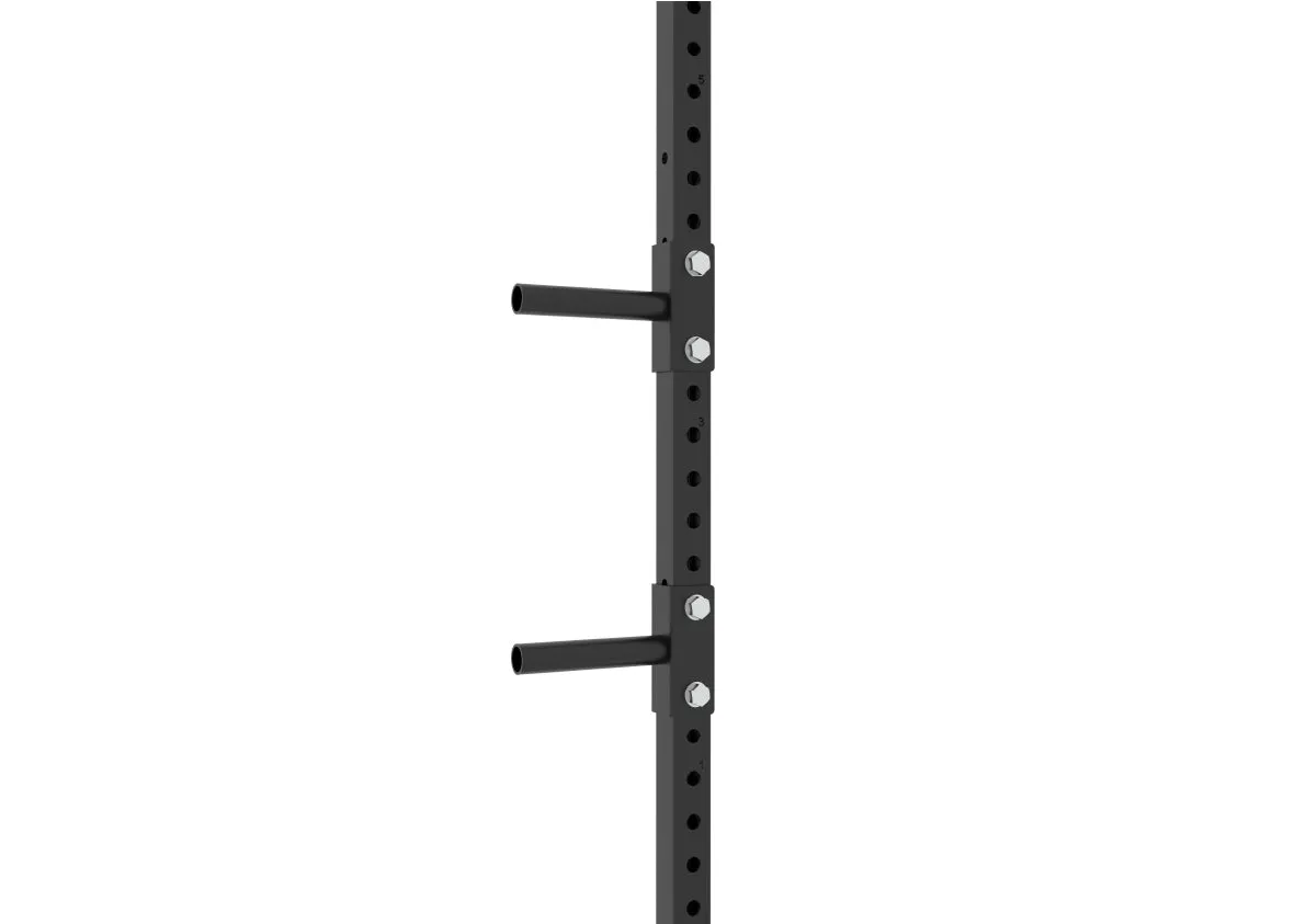 Bulldog Gear - Home Gym Series Calisthenics Rig 2.2m With Pull Up Bar & Human Flag Handles