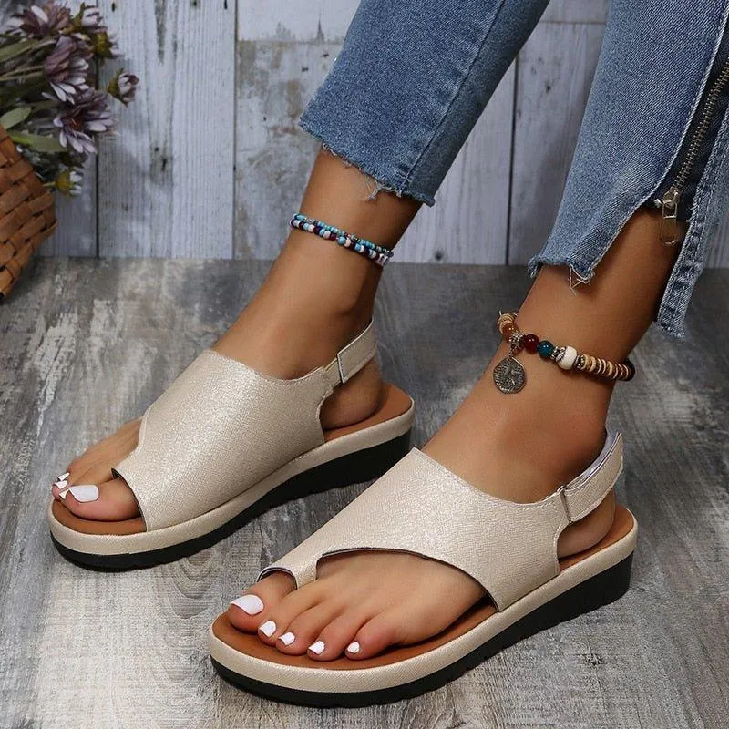 Bunion Corrector Sandals with Back Strap