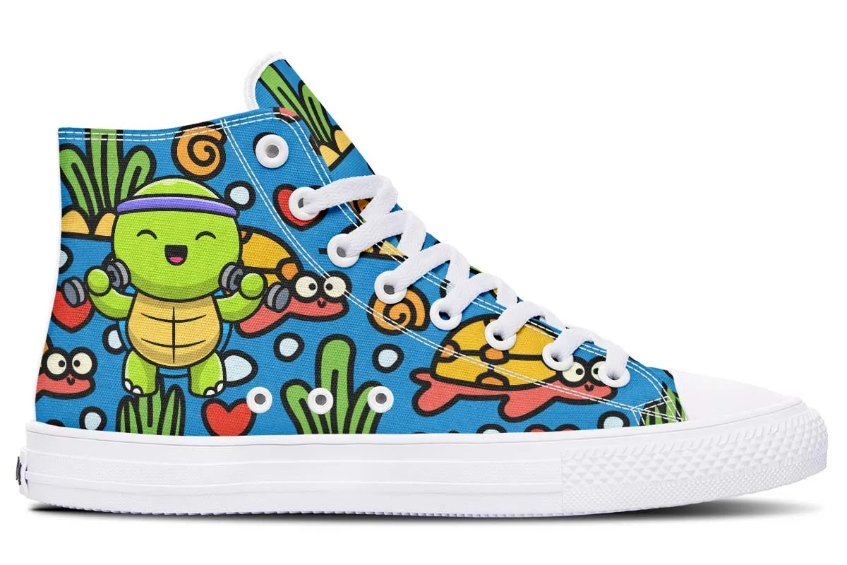 Cartoon Fit Turtle