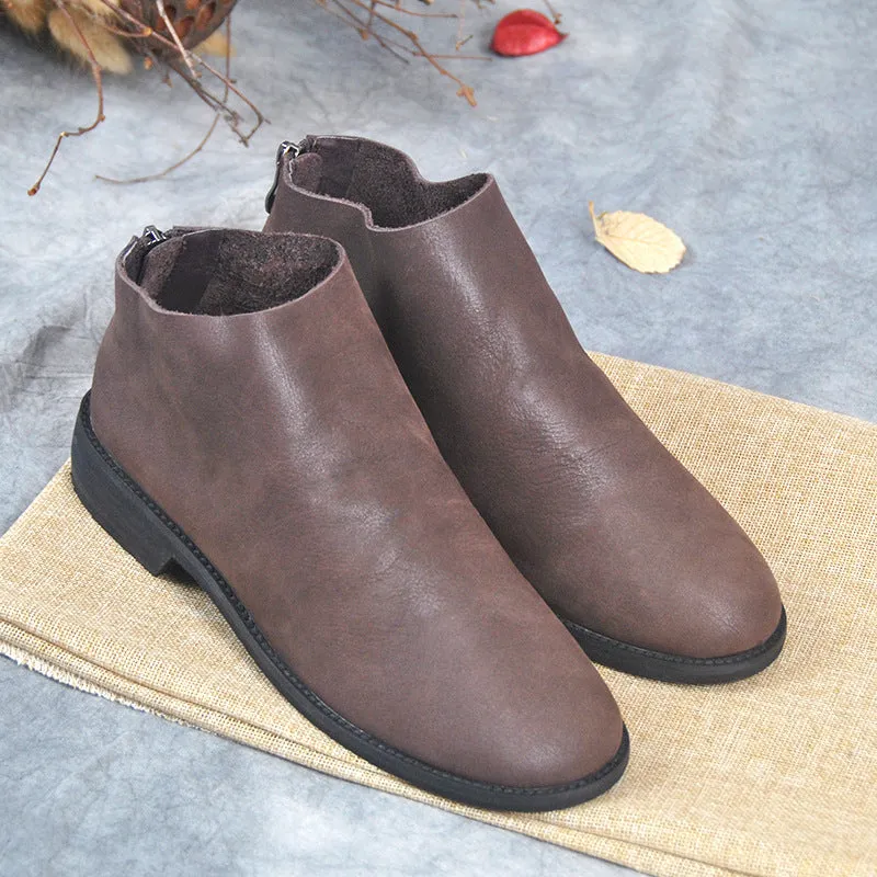 Chelsea Velvet Simple Casual Boots | Gift Shoes