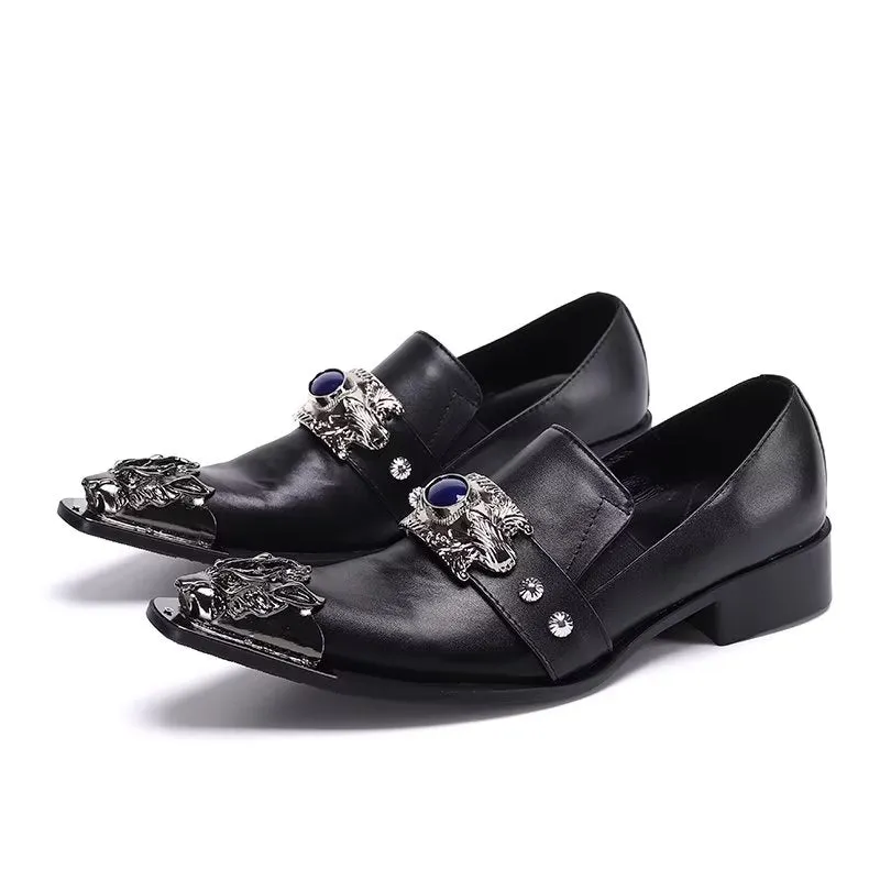 ChicLeather Slip-on Dress Shoes