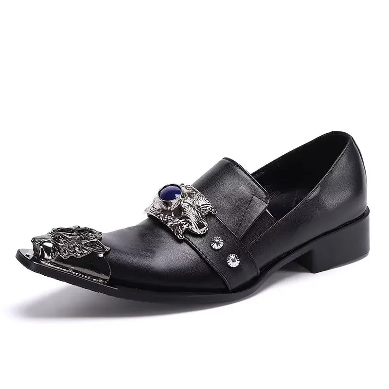 ChicLeather Slip-on Dress Shoes