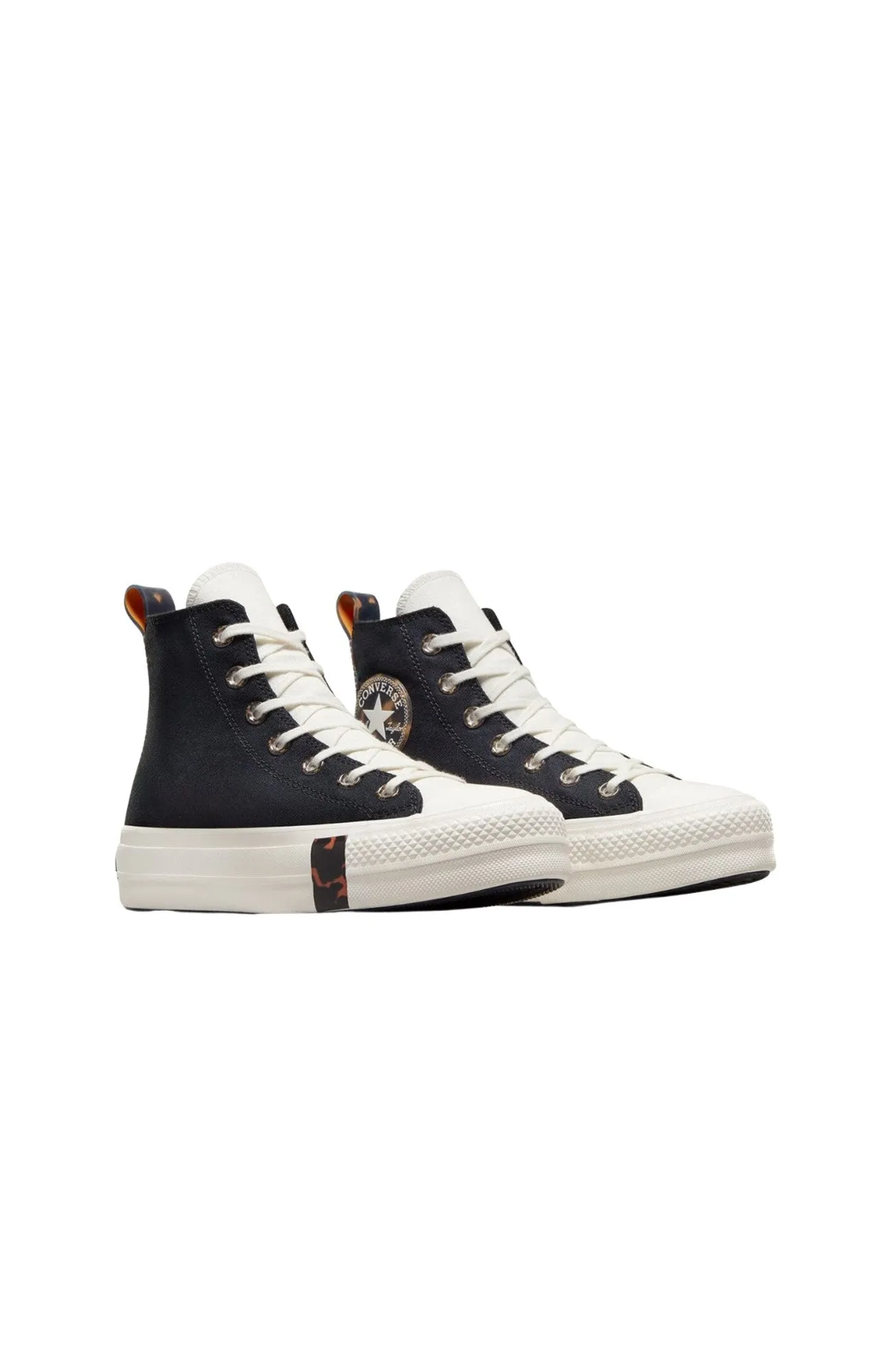 Chuck Taylor All Star Lift High Top Black Tawny Owl