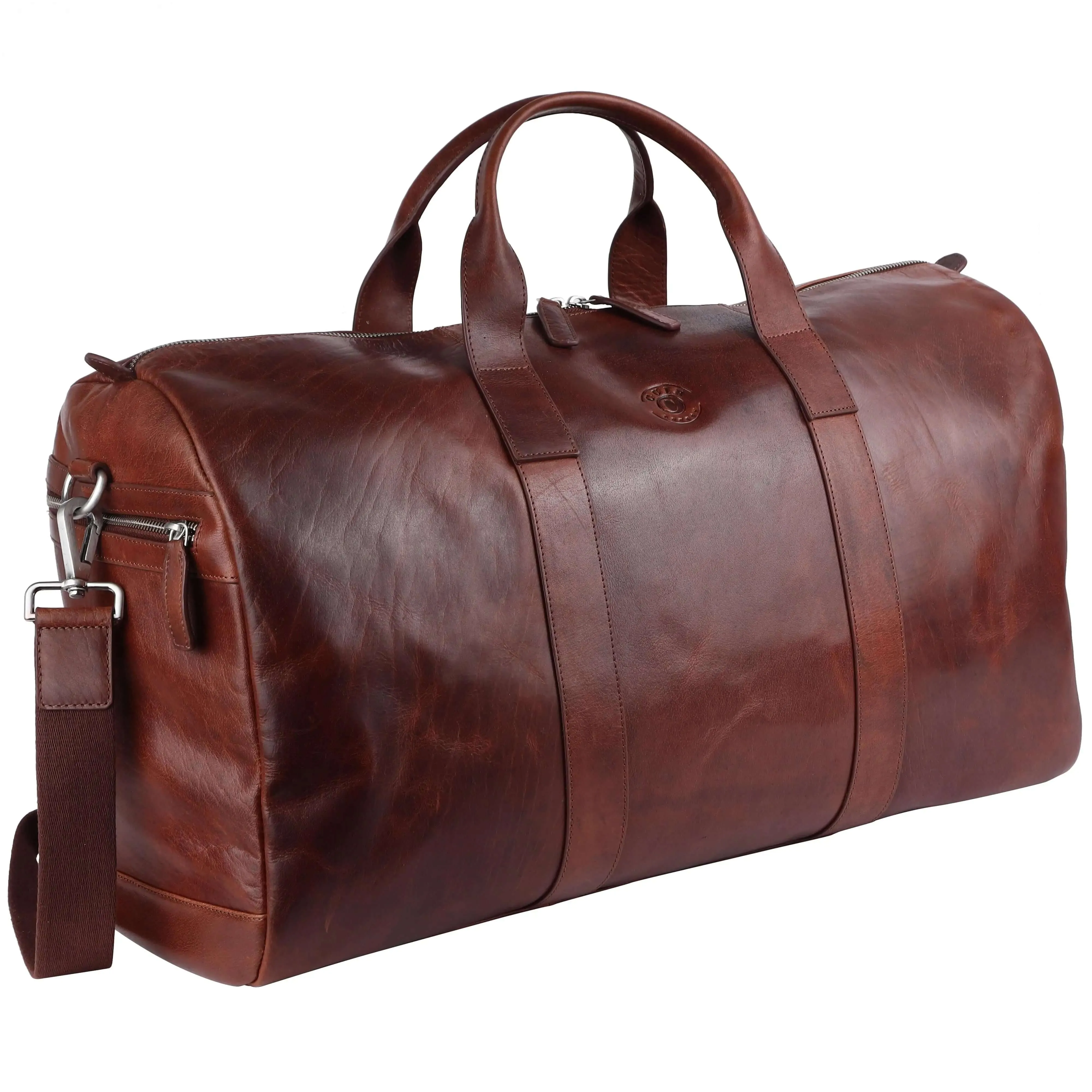 Comfortable Brown Duffle Bag: Stylish and Practical (37x57x19 cm)