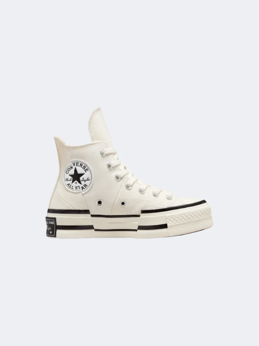 Converse Chuck 70 Plus Women Lifetsyle Shoes Egret/Black